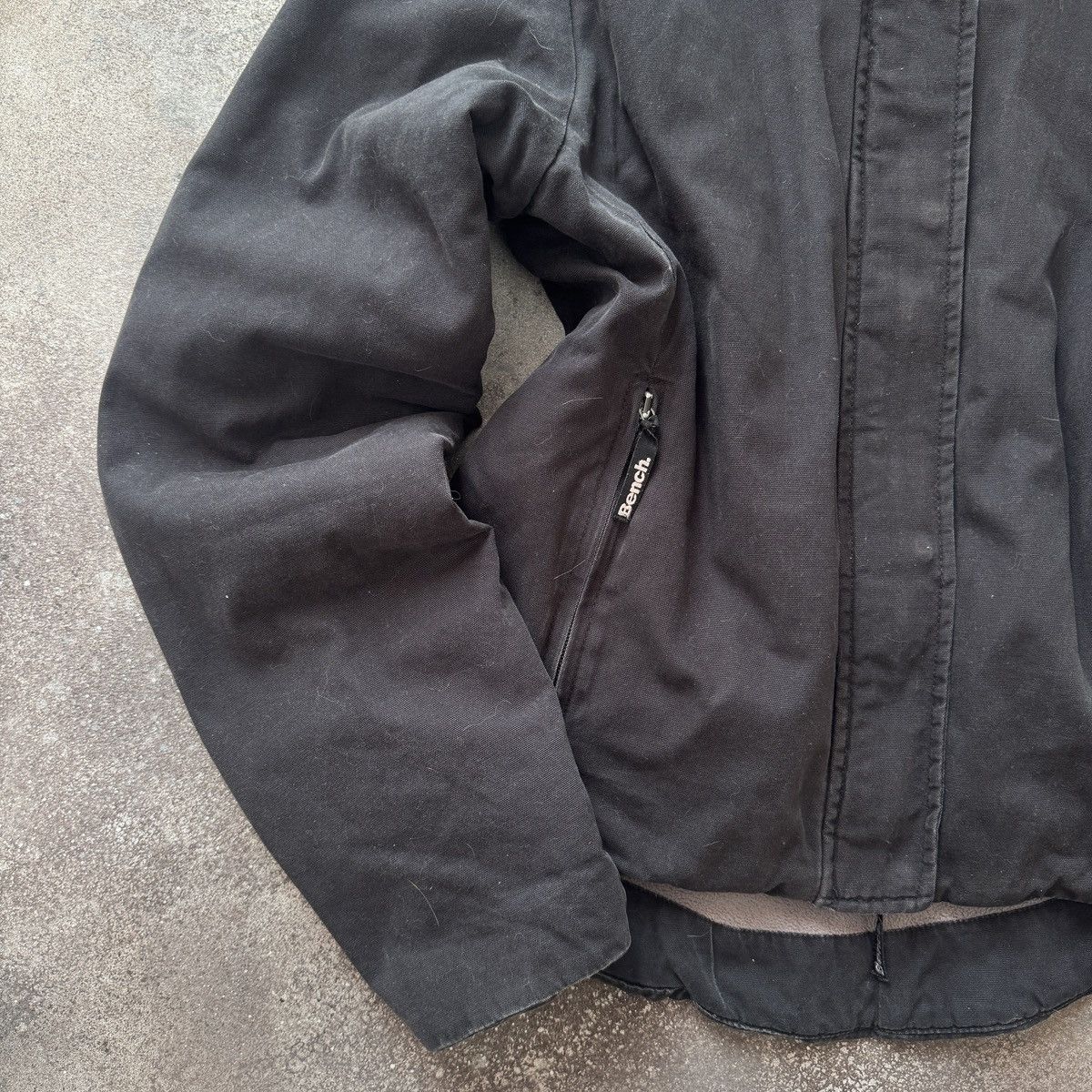 Bench Bench Y2K Vintage Gorpcore Faux Fur Winter Bomber Jacket Size L / US 10 / IT 46 - 5 Thumbnail