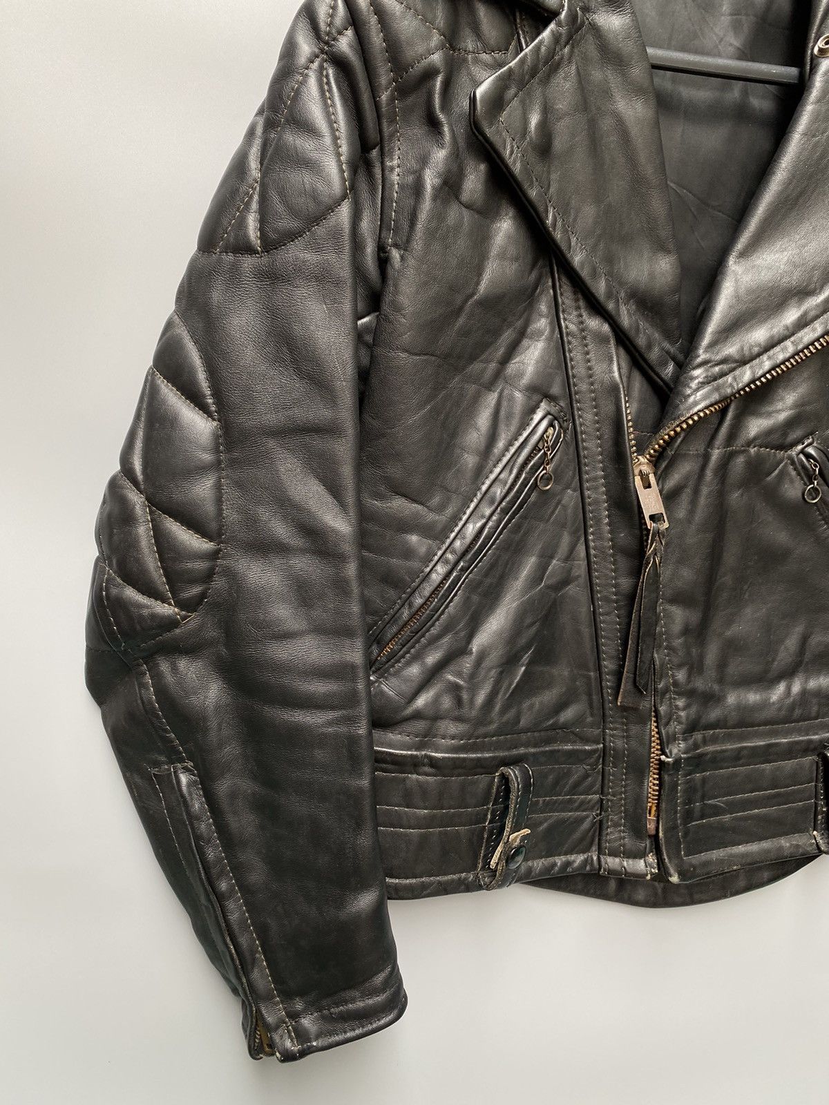 Vintage 1950s Leather Forever Double Rider Leather Jacket Size US XS / EU 42 / 0 - 3 Thumbnail