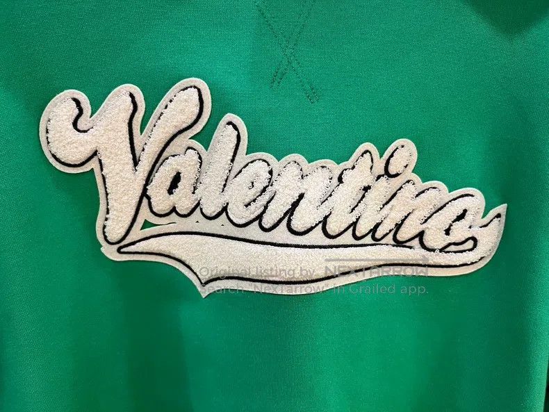 Valentino Valentino Genuine green hooded sweatshirt Size US M / EU 48-50 / 2 - 2 Thumbnail