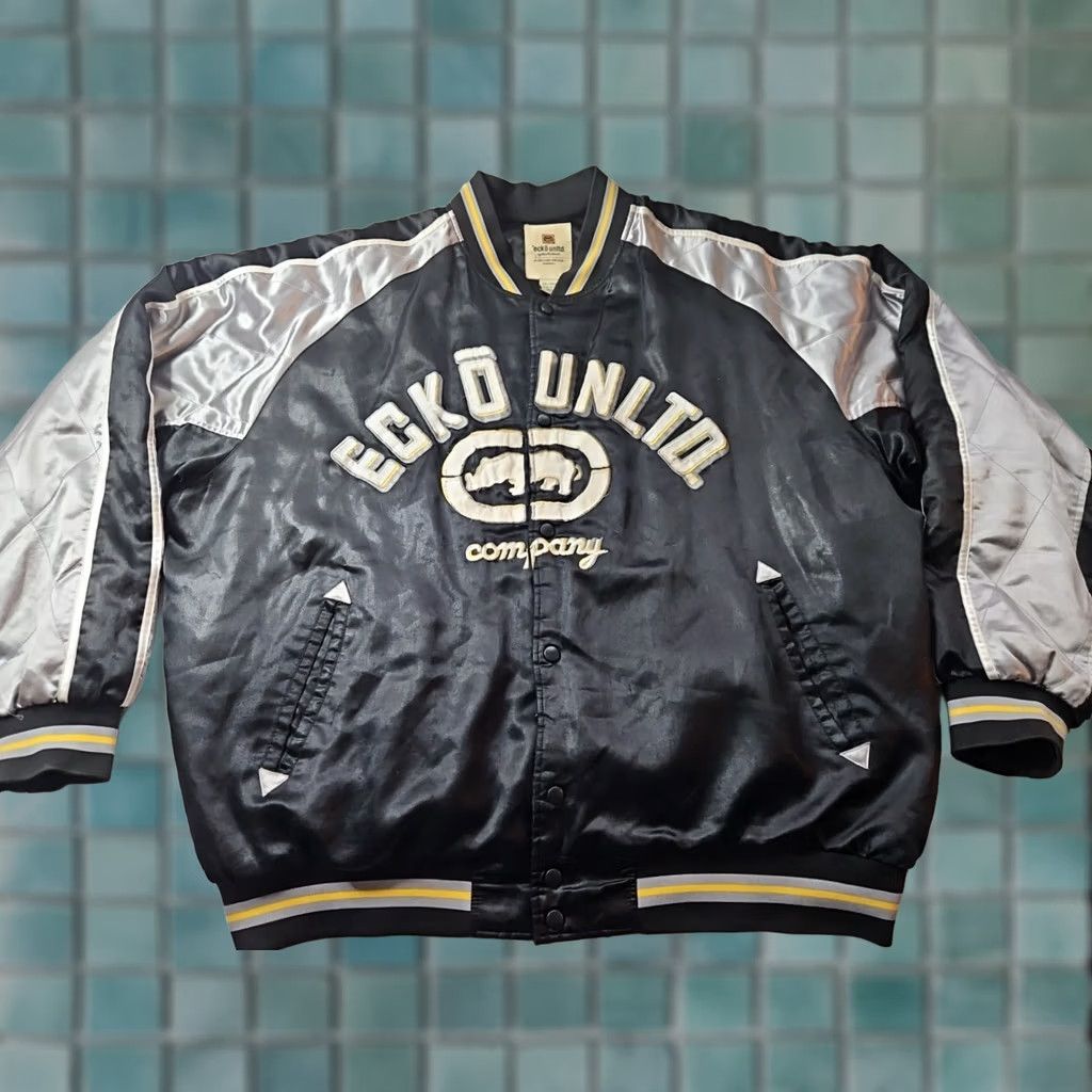 Ecko Unltd. 8 MILE FILMS 90s CULTURE HIPHOP PUFFER JACKET ECKO