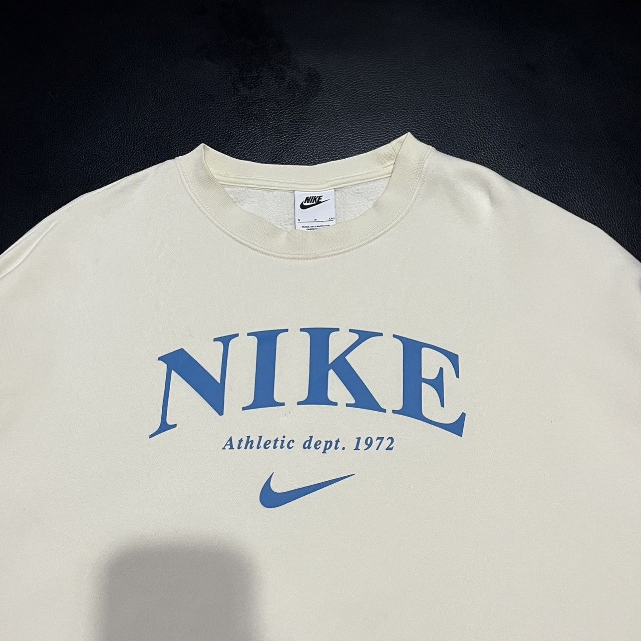 Nike nike athletic department 1972 sweatshirt Size S / US 4 / IT 40 - 5 Thumbnail