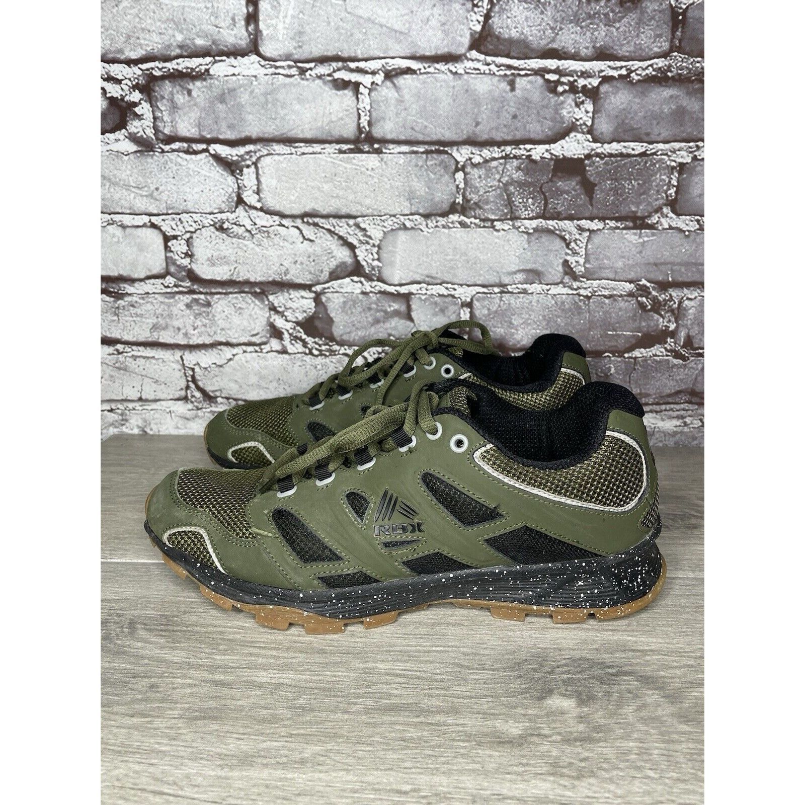Other RBX Durango 3 Green & Black Athletic Trail Lace Running Shoe Size US 10 / EU 43 - 19 Thumbnail