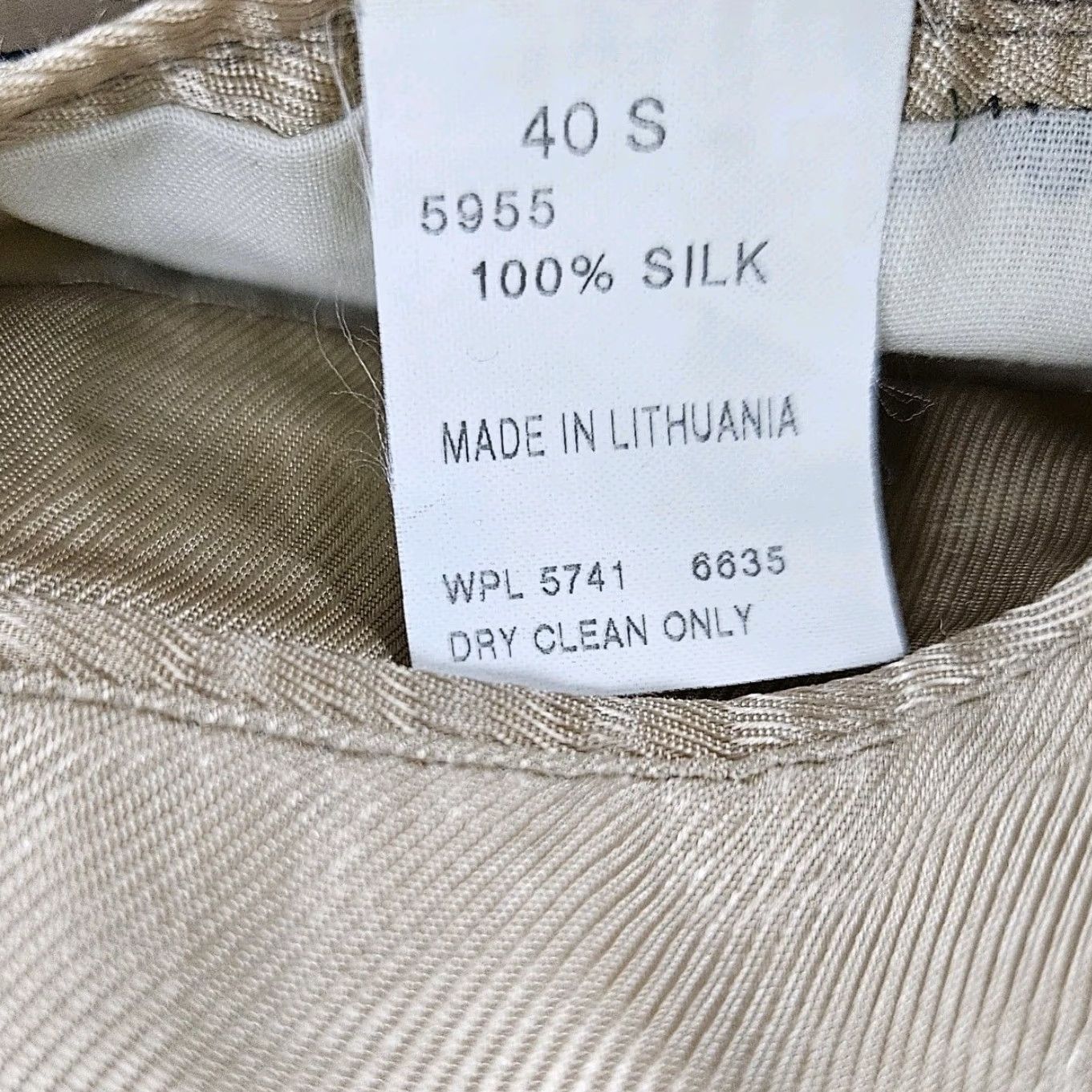 Oscar De La Renta VINTAGE Oscar de la Renta Sport Coat 2 Button Ventless Notch Brown Silk Men 40S Size US XXS / EU 40 - 4 Thumbnail