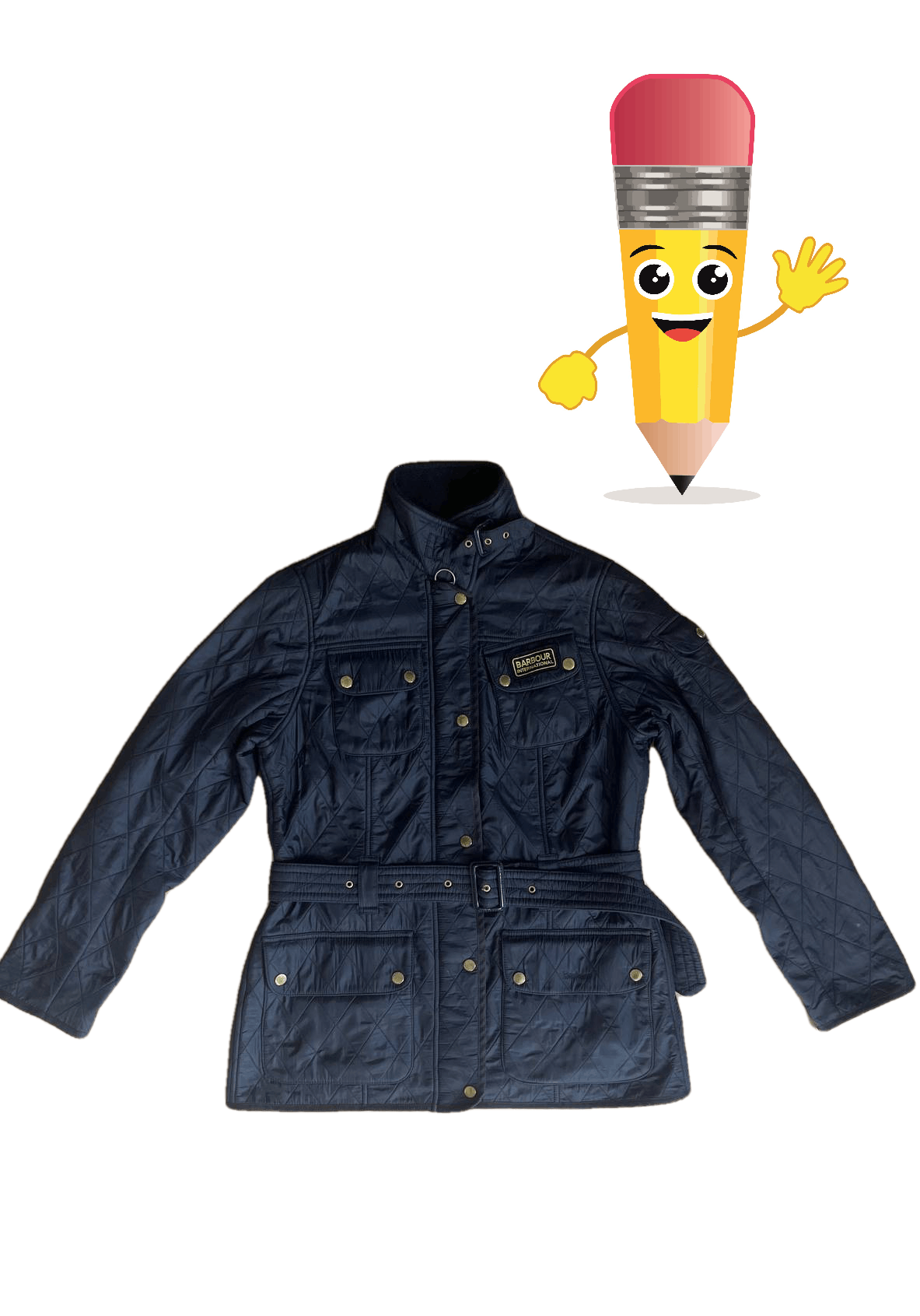Barbour Women’s Quilted Bomber Jacket International Size 10 Size L / US 10 / IT 46 - 1 Thumbnail
