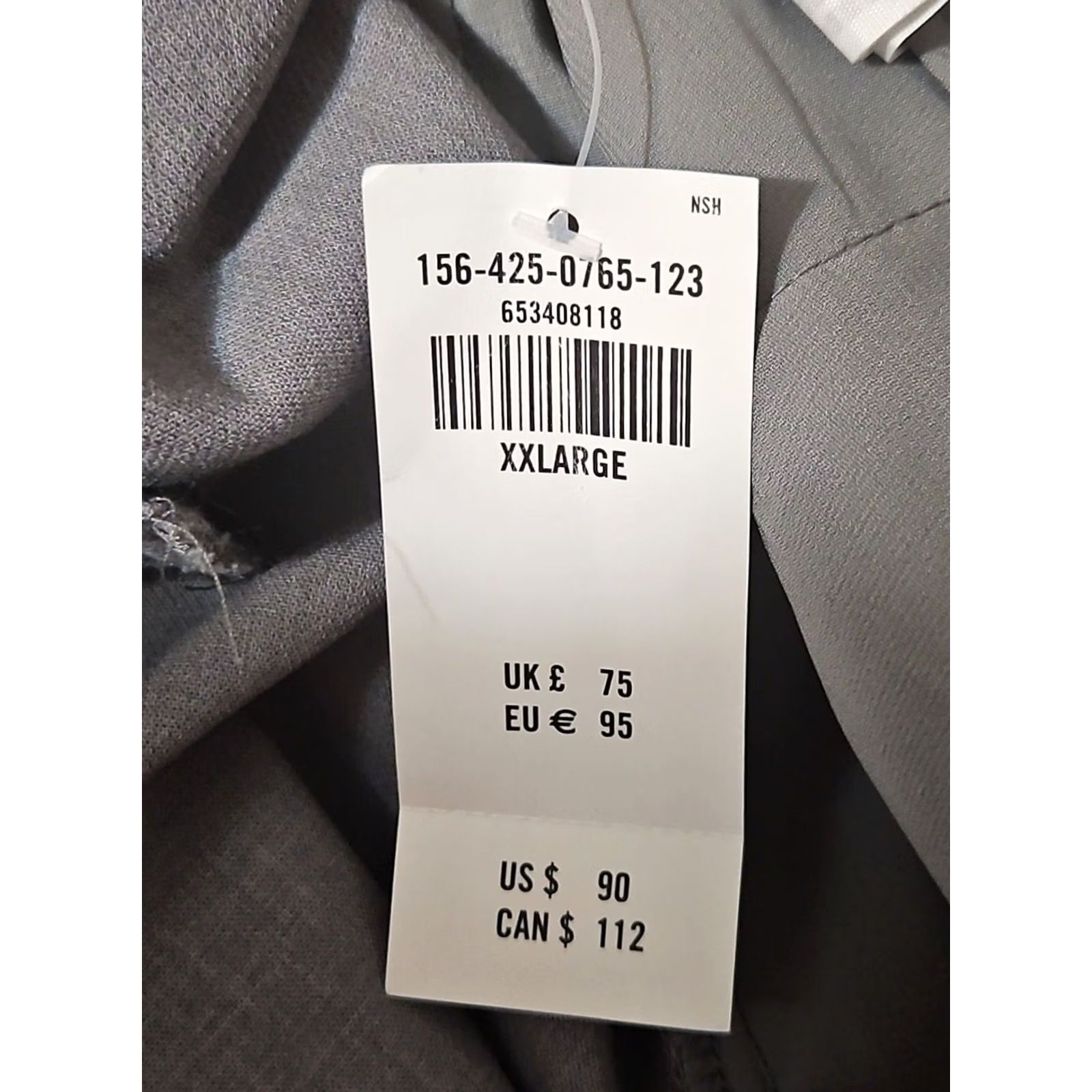 Abercrombie & Fitch Abercrombie & Fitch Tailored Pant Trouser Grey Size XXL Wide Leg Women Size 40" / US 18 - 5 Thumbnail