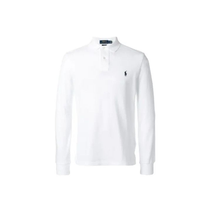 Polo Ralph Lauren Polo Ralph Lauren Logo Embroidered Long-Sleeve Polo Size US M / EU 48-50 / 2 - 1 Thumbnail