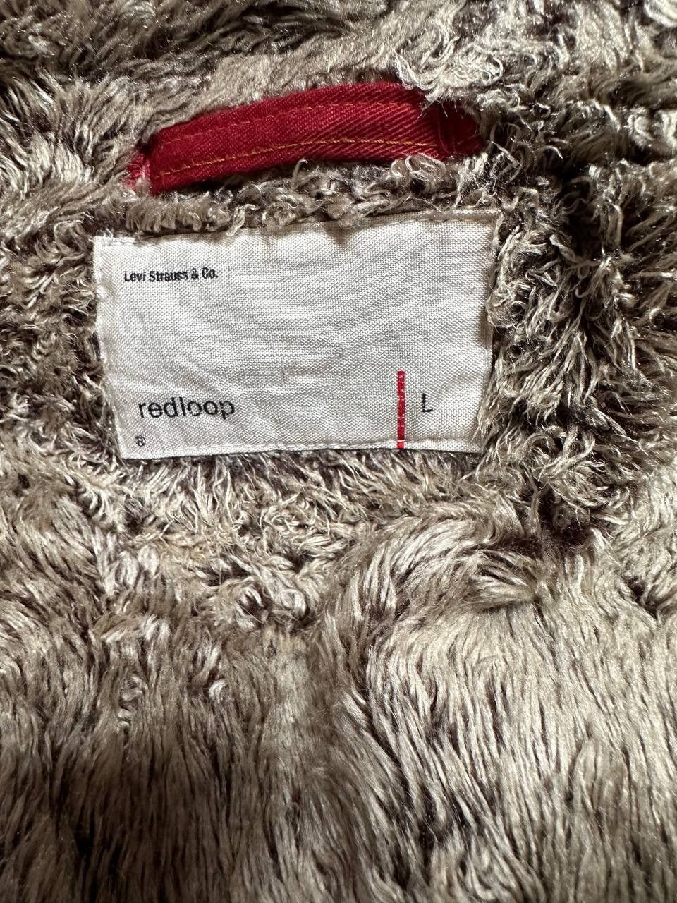 Japanese Brand × Levi's Vintage Clothing Vtg Levi's Redloop Sherpa Stripes Jacket Size US S / EU 44-46 / 1 - 17 Thumbnail