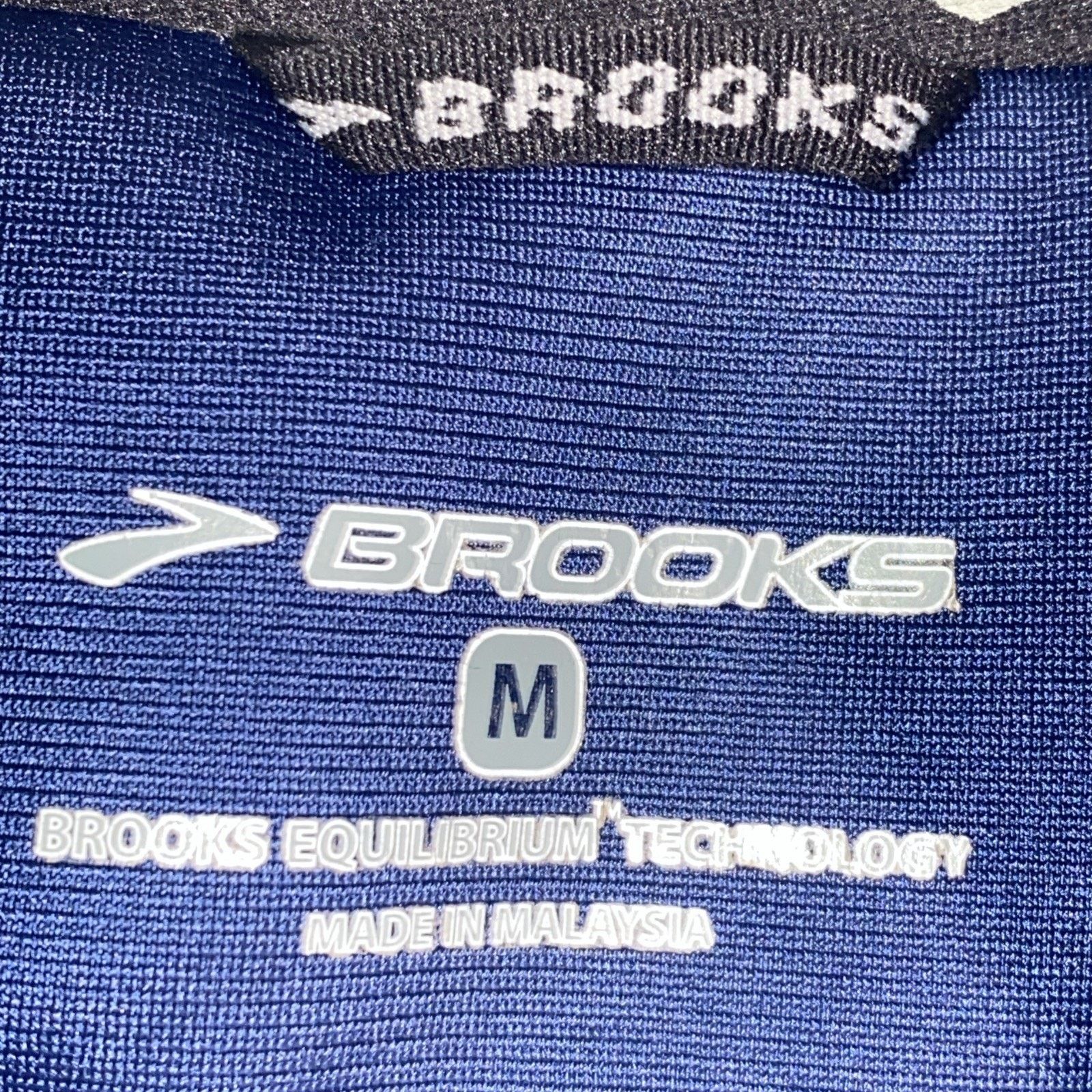 Brooks Brooks Equilibrium Tienken II Mens Jacket Navy Blue Medium Size US M / EU 48-50 / 2 - 5 Thumbnail
