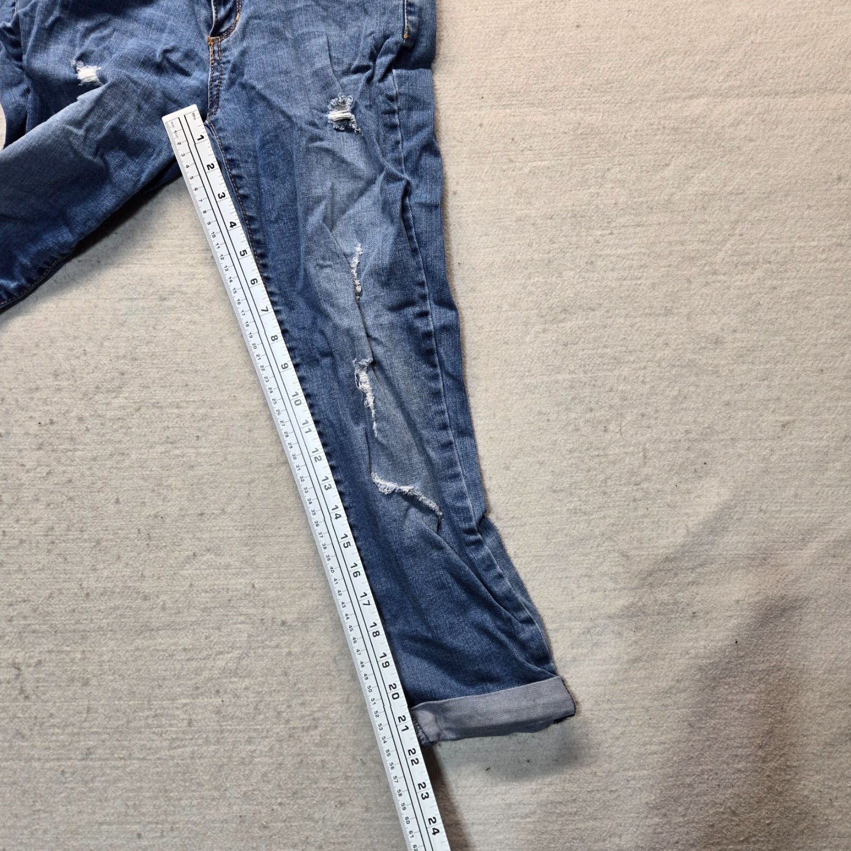 Vintage Arizona Women’s Jeans Denim Pants Size 7 Blue Straight Adult Women Size 28" / US 6 / IT 42 - 6 Thumbnail