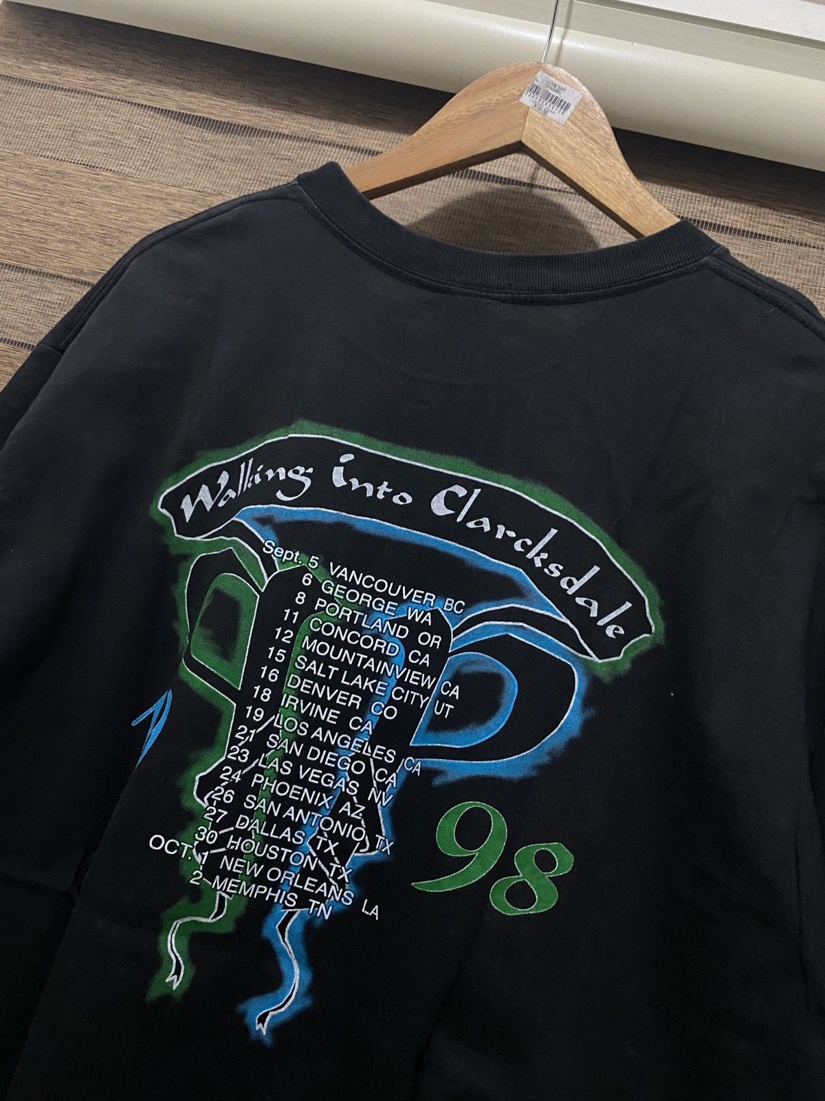Band Tees × Vintage Vintage 1998 Jimmy Page & Robert Plant Tee Size US XL / EU 56 / 4 - 6 Thumbnail