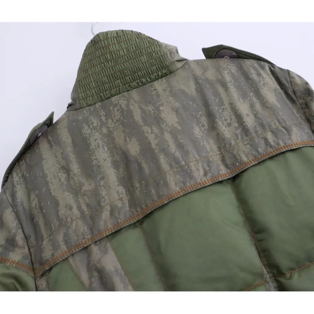 Dior Dior x John Galliano Fall 2006 Camo Puffer Jacket Size XS / US 0-2 / IT 36-38 - 8 Thumbnail