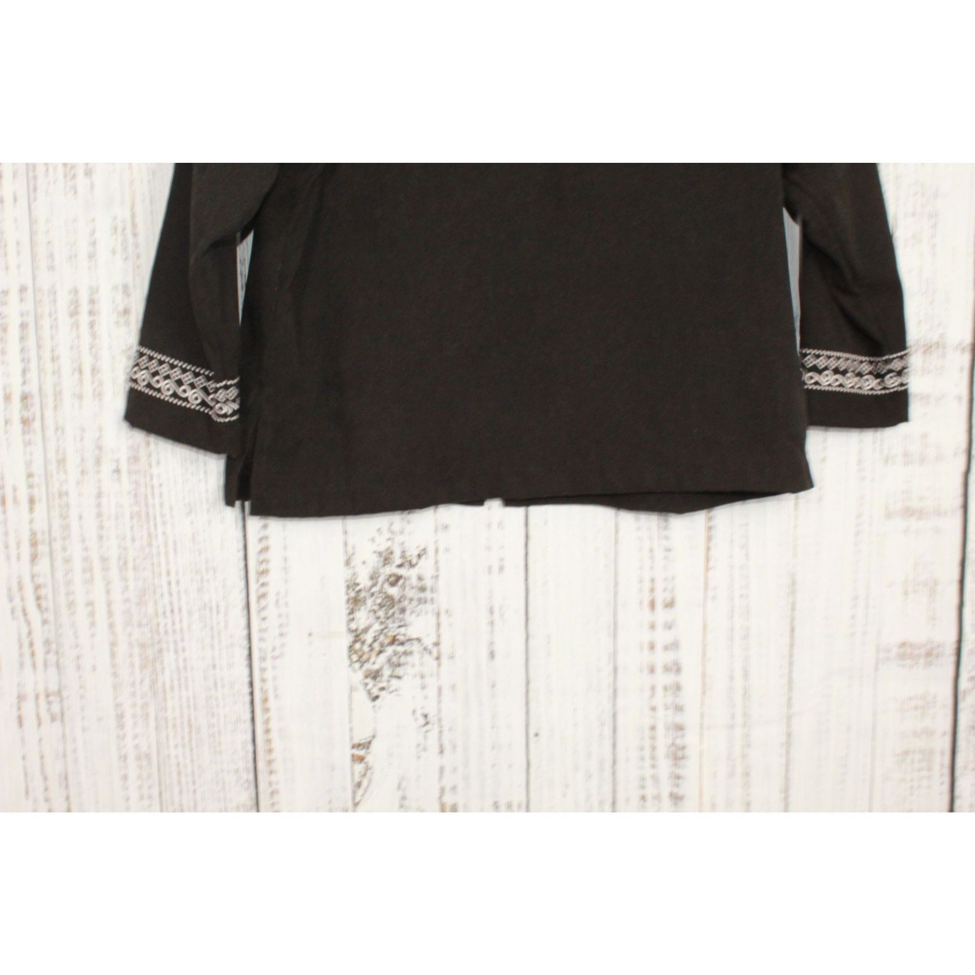 Other Bon Worth Beaded Embroidered Zip Jacket Women’s SP Size S / US 4 / IT 40 - 9 Thumbnail