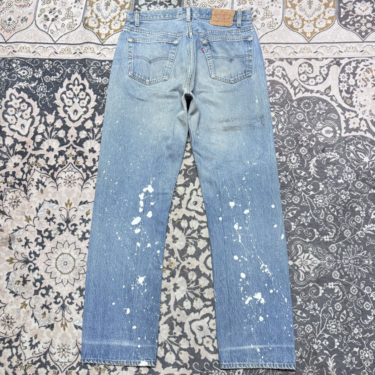 Levi's Vintage 80s Levis 501 Painter Jeans Helmut Lang Size US 33 - 24 Thumbnail