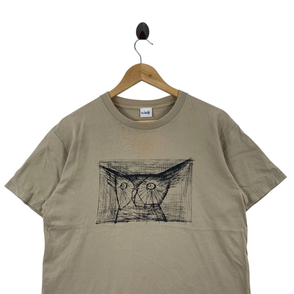 Vintage MUSEE BERNARD BUFFET Museum Pop Art Artist Paint Tshirt Size US M / EU 48-50 / 2 - 2 Thumbnail