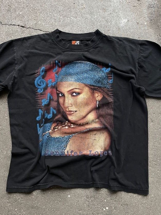 Other Jennifer Lopez vintage print grunge tee Size US XL / EU 56 / 4 - 2 Thumbnail