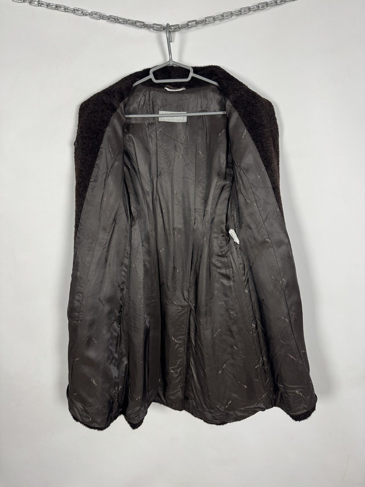 Max Mara Max Mara Alpaca Wool Coat Winter Teddy Luxury Made in Italy Size M / US 6-8 / IT 42-44 - 6 Thumbnail