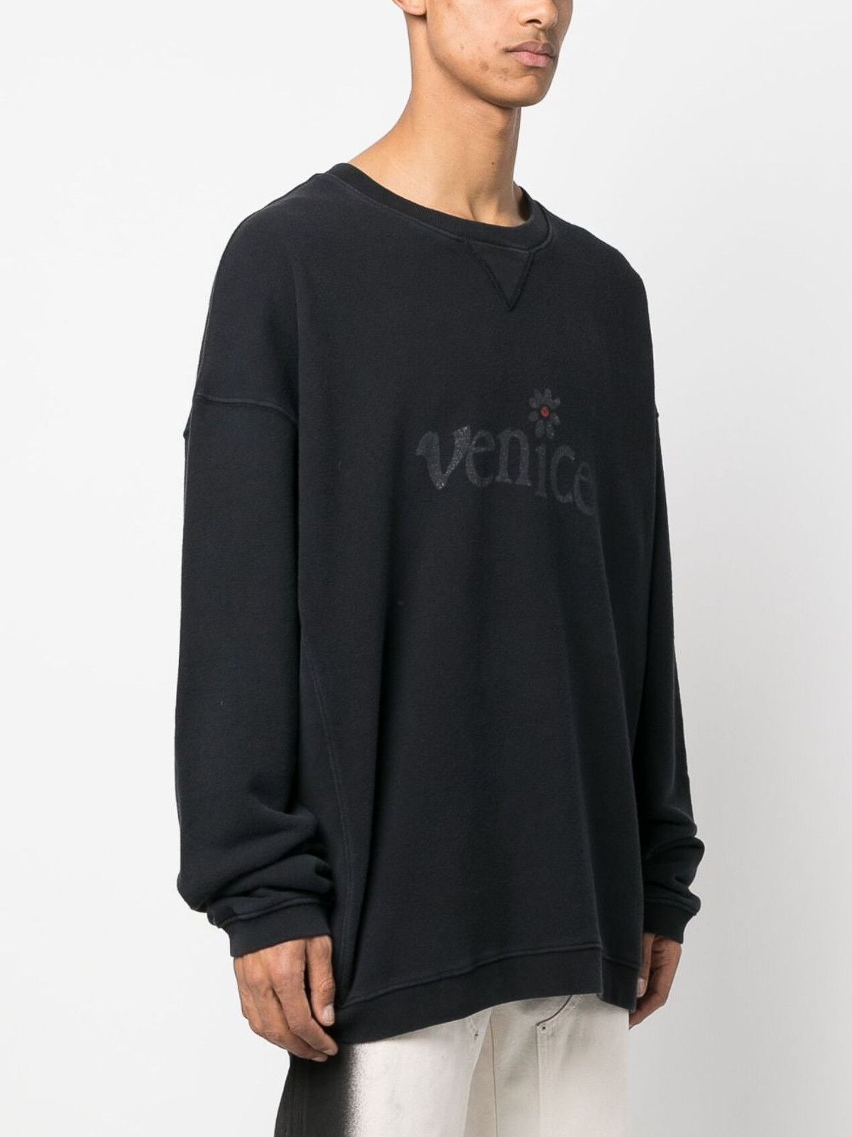 ERL o1y0125 Crewneck Sweatshirt in Black Size US L / EU 52-54 / 3 - 3 Thumbnail