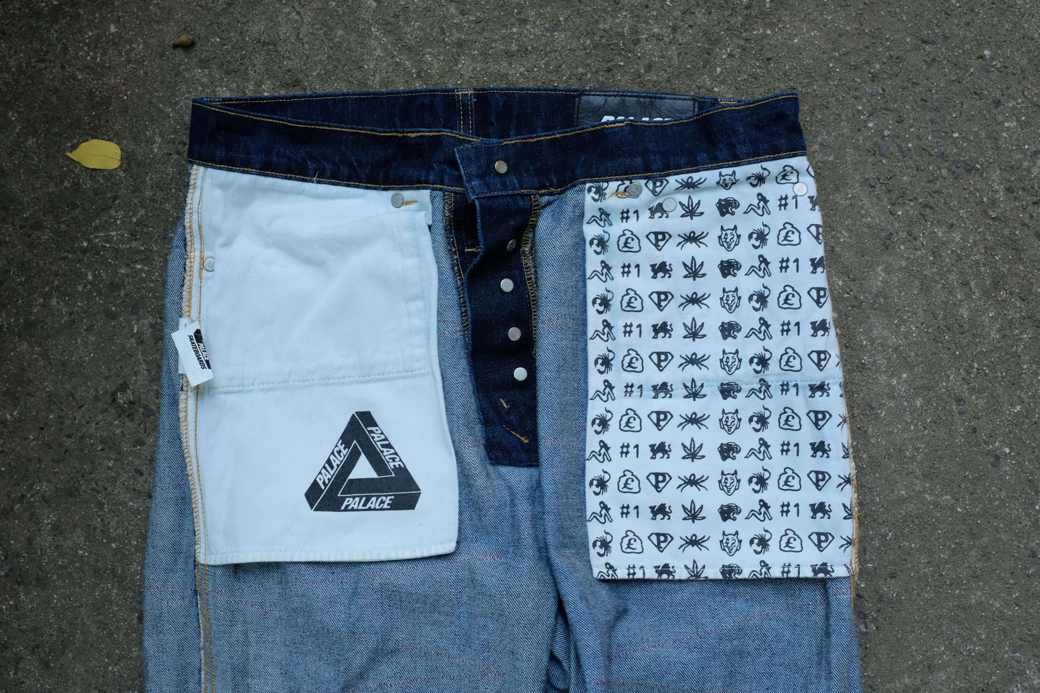 Palace Baggy Zig Zag Palace Jeans Size US 30 / EU 46 - 7 Thumbnail