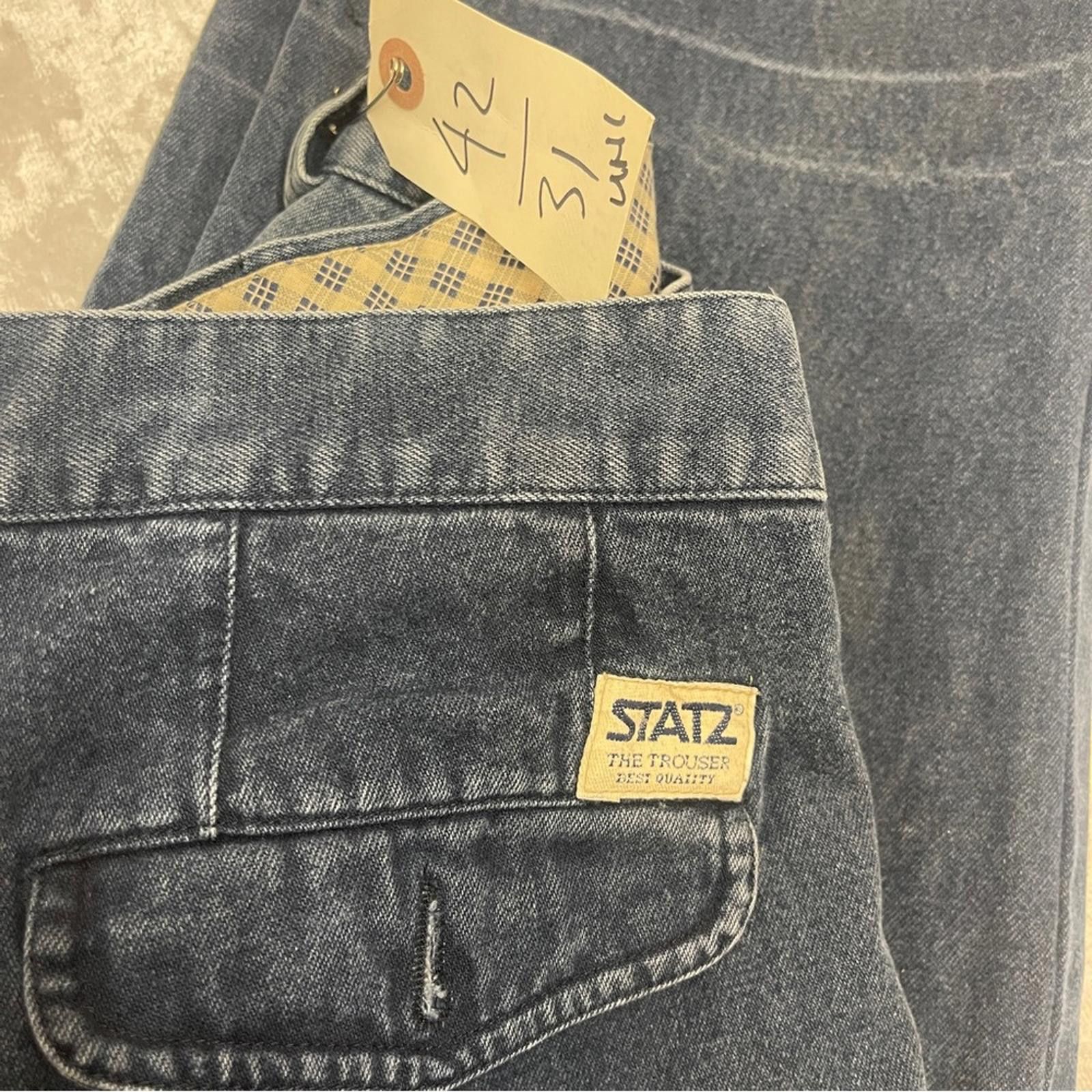 The Elder Statesman Statz Pleated Jeans Trousers in size 42/31 Size US 42 / EU 58 - 4 Thumbnail