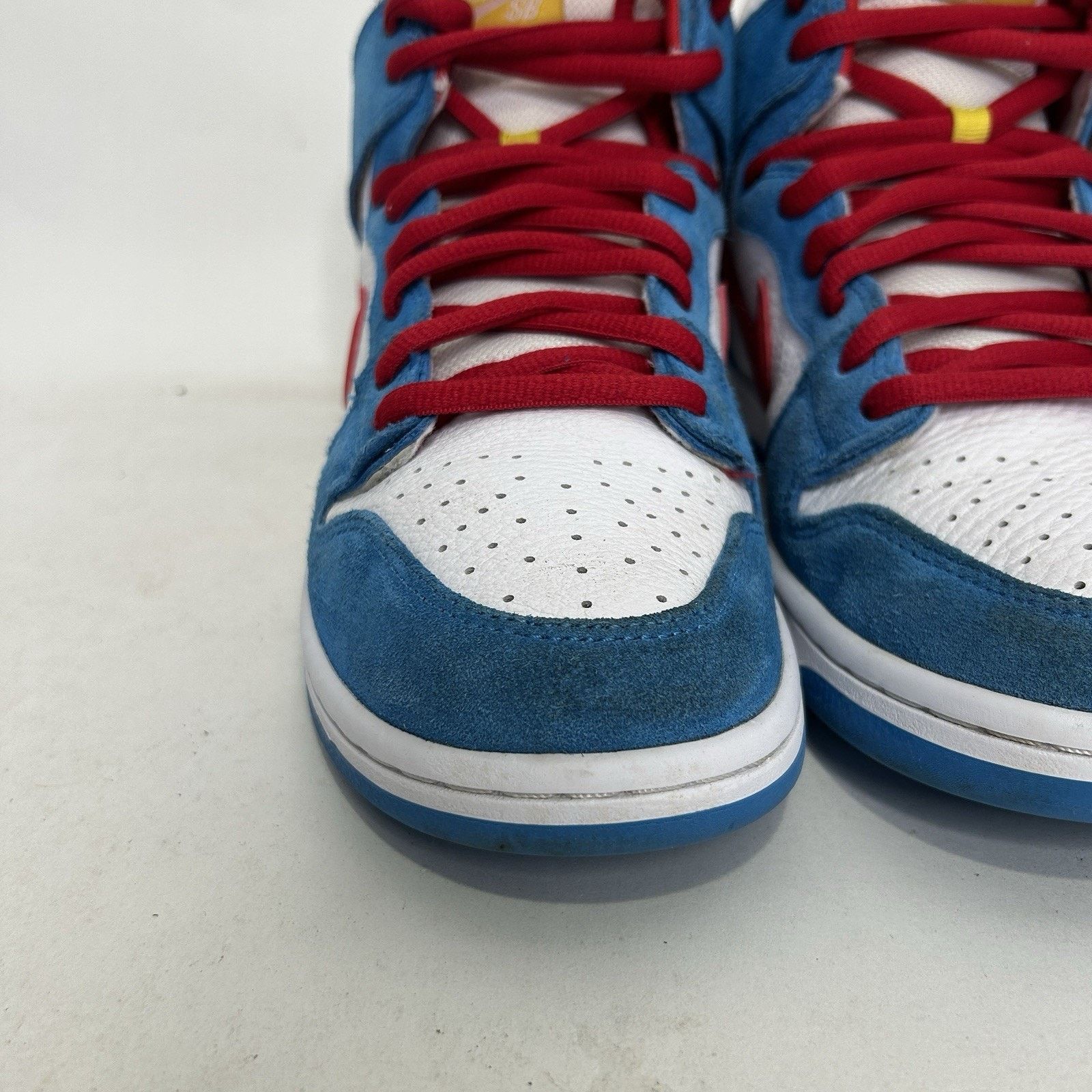 Nike Nike SB Dunk High Pro ISO “Doraemon/Light Photo Blue Red” Size US 9.5 / EU 42-43 - 9 Thumbnail