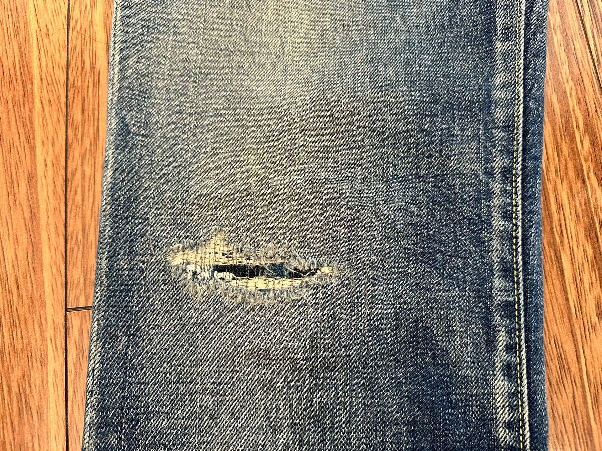 Visvim VISVIM SOCIAL SCULPTURE DMGD-10 D10. jeans Nextarrow-2501 Size US 34 / EU 50 - 3 Thumbnail