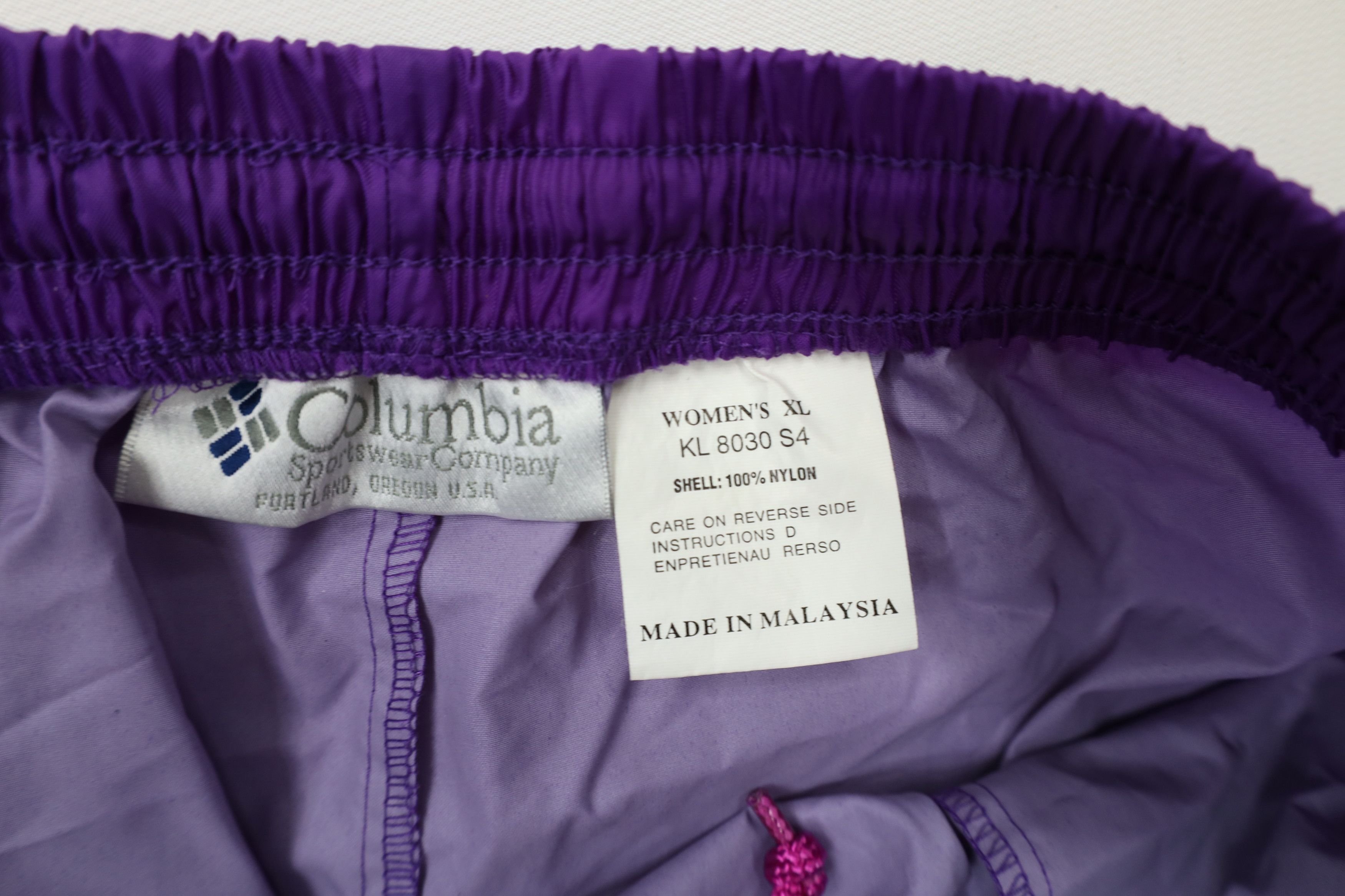 Columbia × Vintage Vintage 90s Columbia Rain Windbreaker Joggers Jogger Pants Size 30" / US 8 / IT 44 - 6 Thumbnail