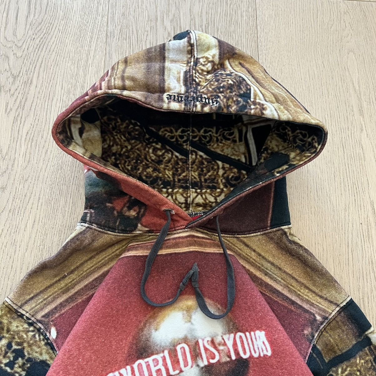 Supreme Supreme X Scarface FW2017 ”The World Is Yours” Hoodie Rare Size US M / EU 48-50 / 2 - 8 Thumbnail