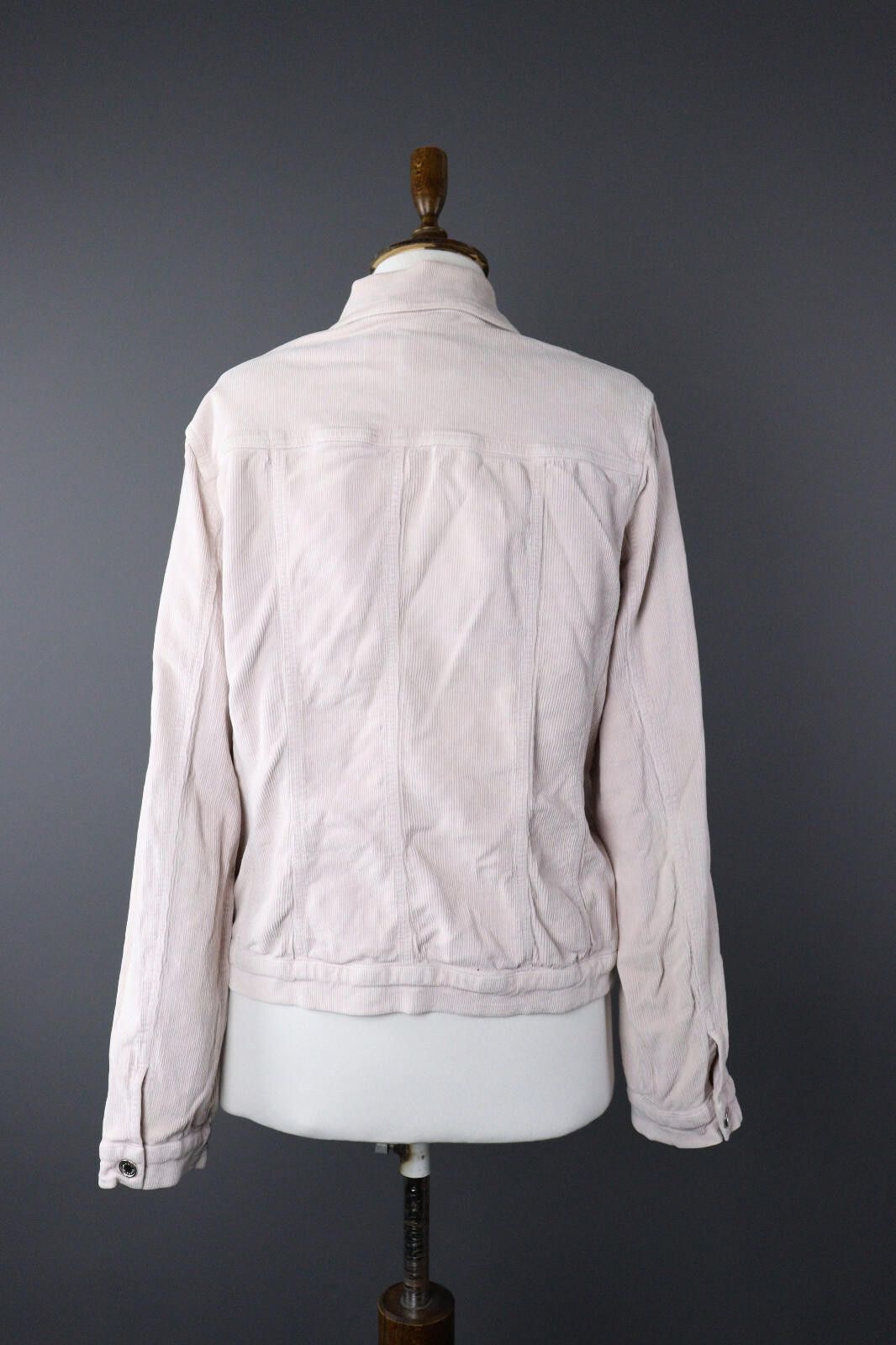 Designer Marc Cain Pink Corduroy Blazer Overshirt Jacket Size 5 Size M / US 6-8 / IT 42-44 - 5 Thumbnail