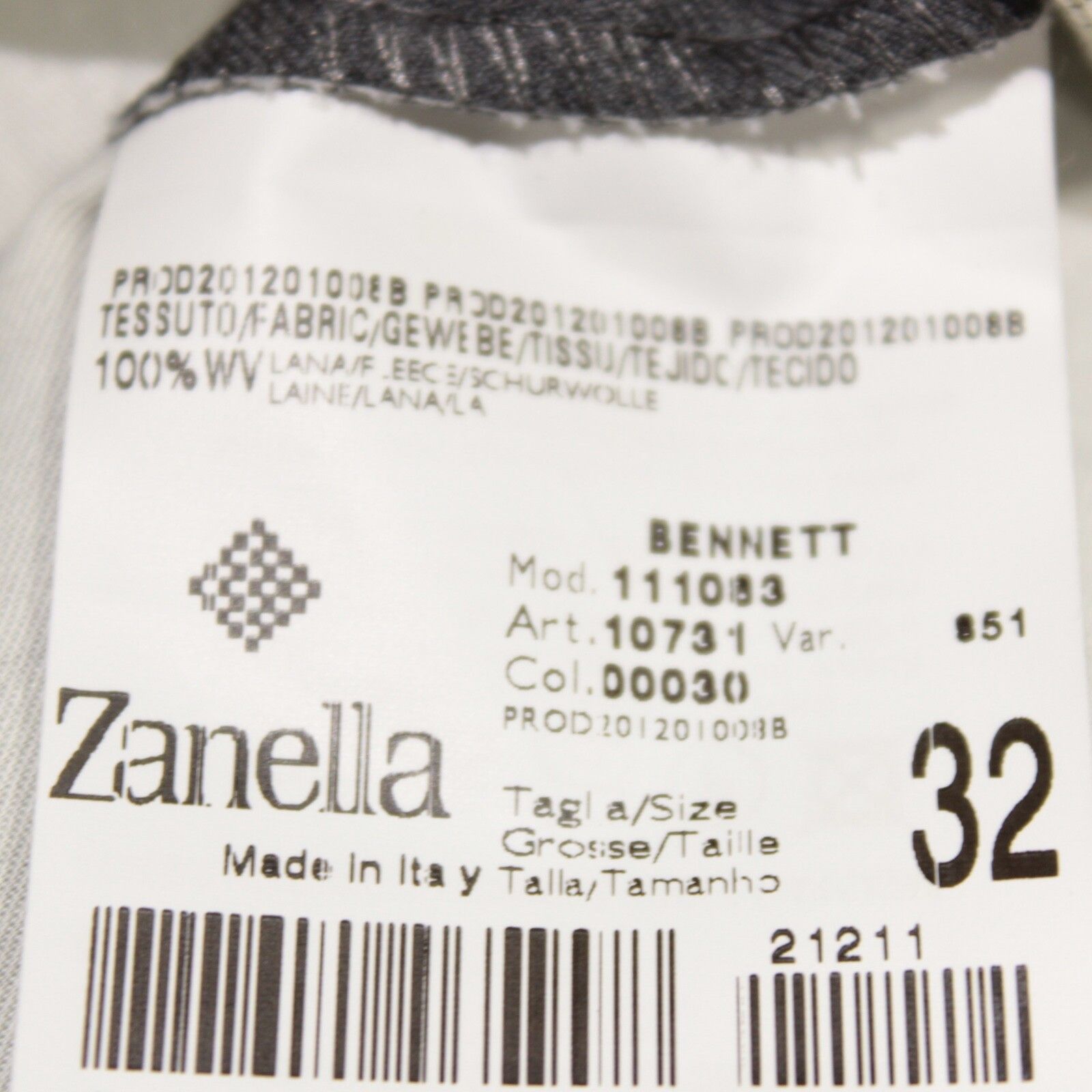 Zanella Zanella New with tags Dress Pants Size 32 US In Gray Size US 32 / EU 48 - 6 Thumbnail