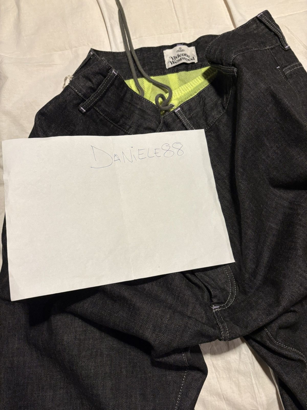 Vivienne Westwood Vivienne Westwood Wreck demin pants with shorts underneath. Size US 33 - 15 Thumbnail