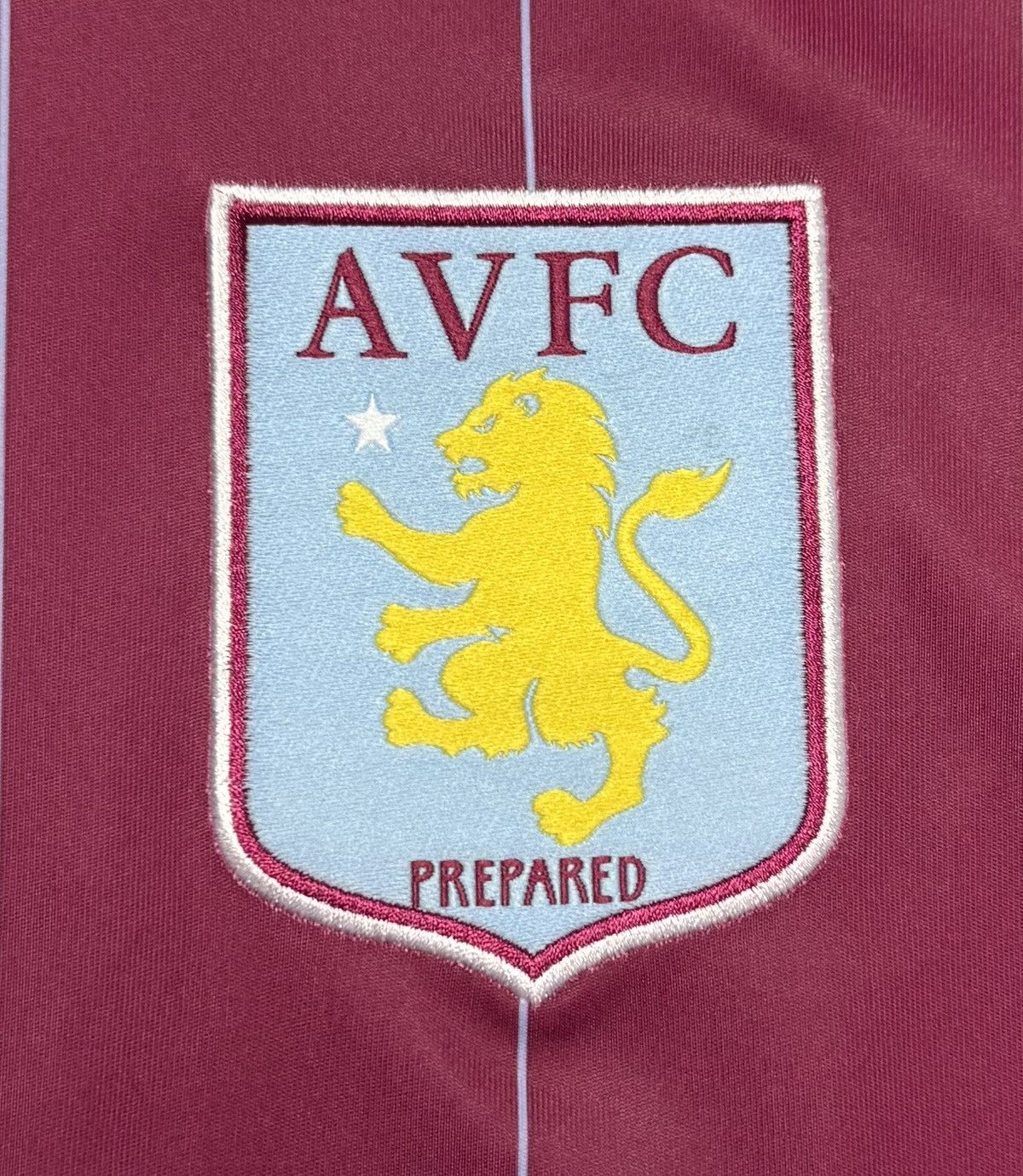 Macron Aston Villa 2014 2015 Home Shirt Soccer Jersey Macron Size US XL / EU 56 / 4 - 7 Thumbnail