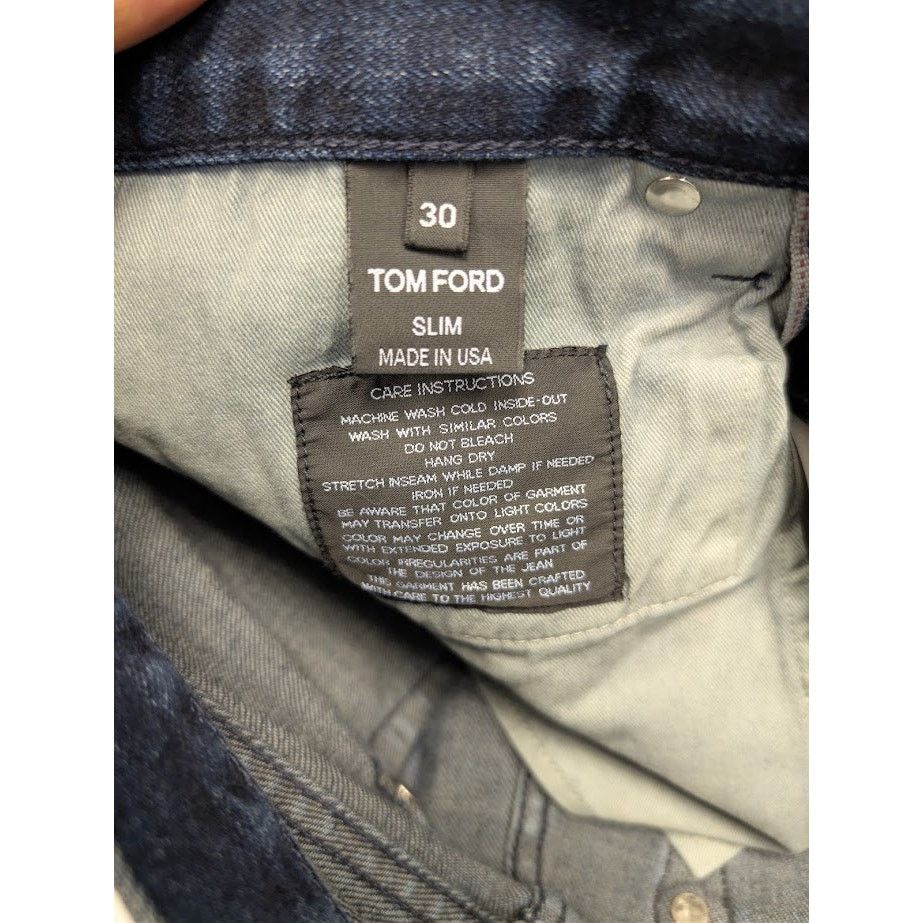 Tom Ford o1rshd1 Denim Jeans in Blue Size US 30 / EU 46 - 18 Thumbnail