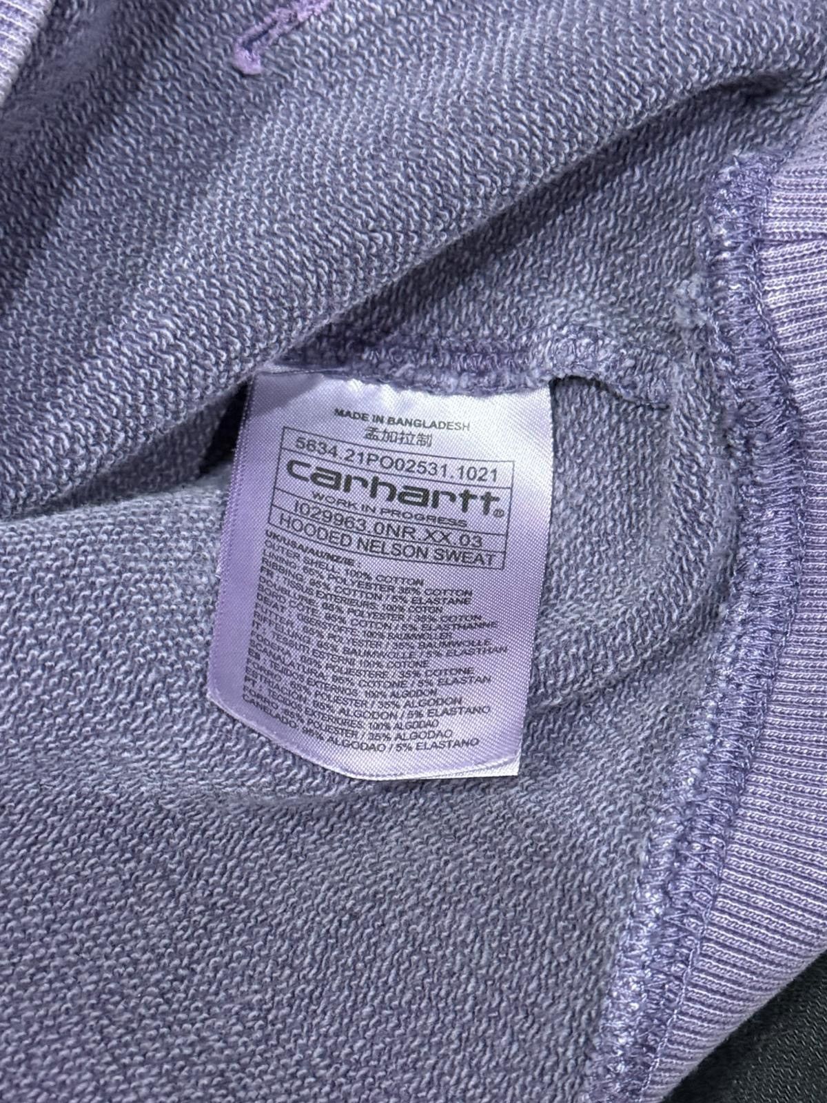 Carhartt CARHARTT VINTAGE GARMENT DYED HOODIE Size US L / EU 52-54 / 3 - 3 Thumbnail