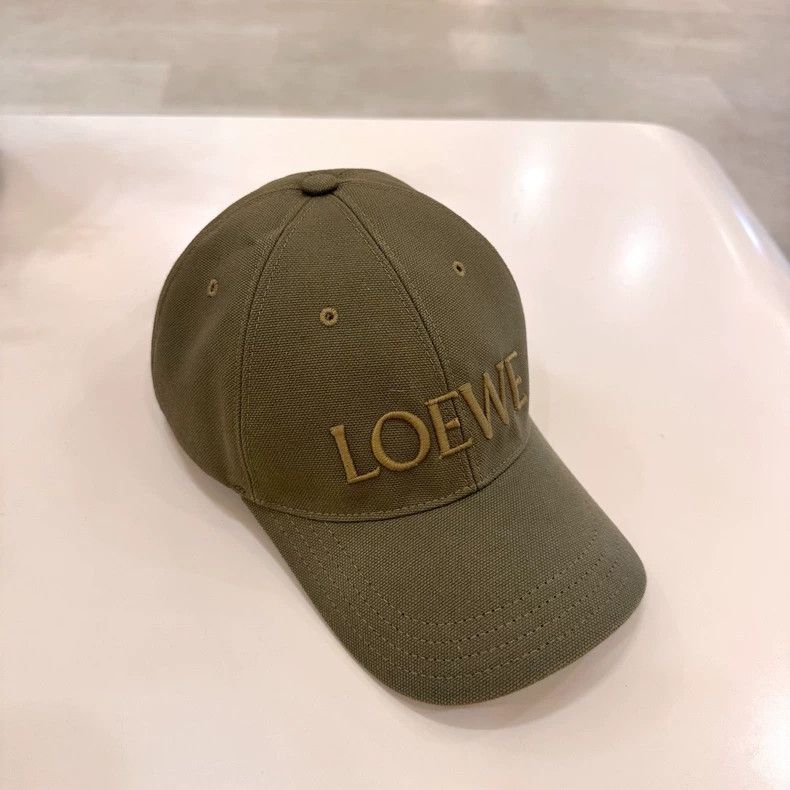 Loewe LOEWE Classic lettering logo baseball cap Size ONE SIZE - 2 Thumbnail