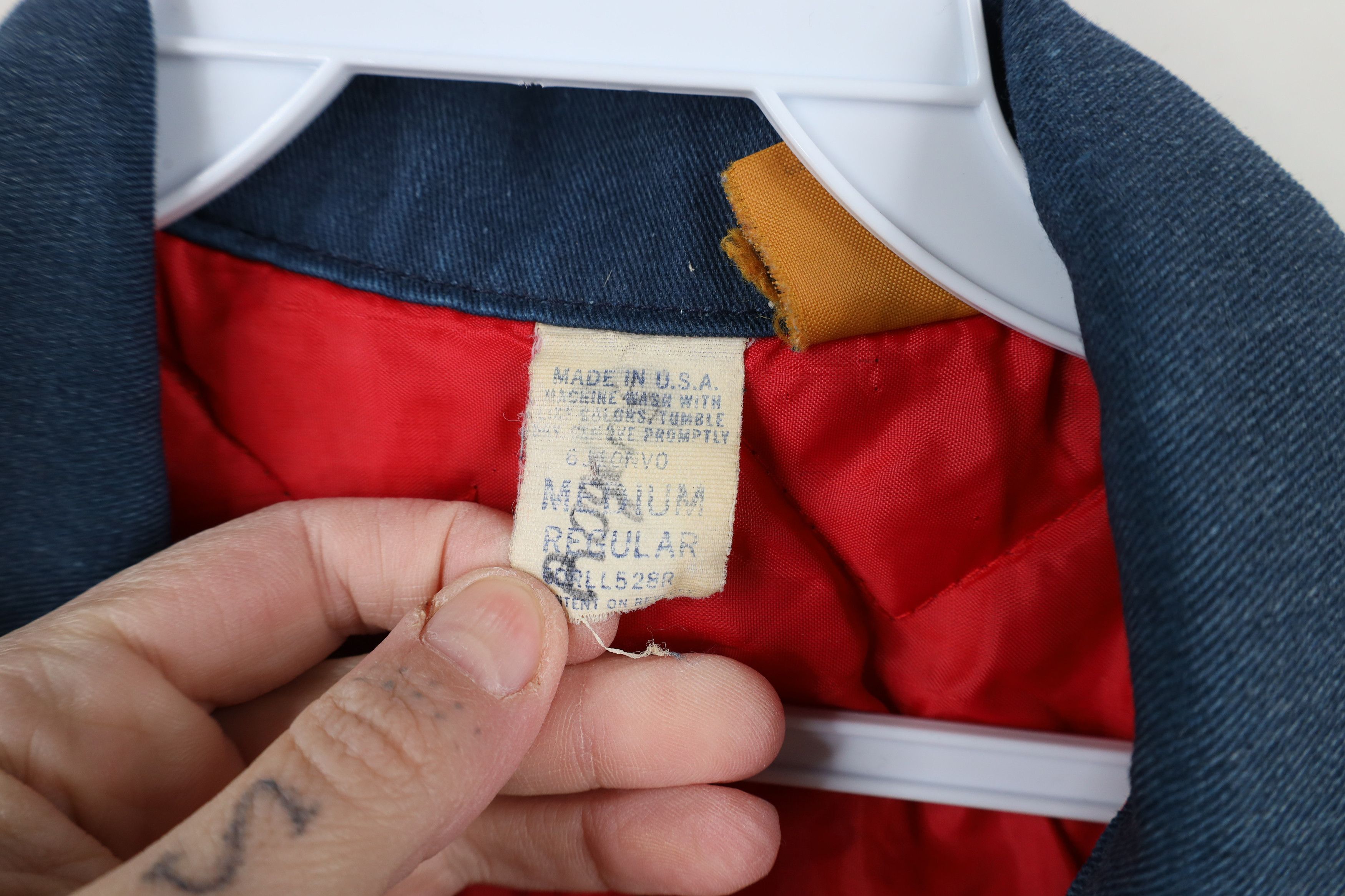 Vintage × Wrangler Vintage 70s Big Ben Wrangler Work Mechanic Jacket USA Size US M / EU 48-50 / 2 - 4 Thumbnail