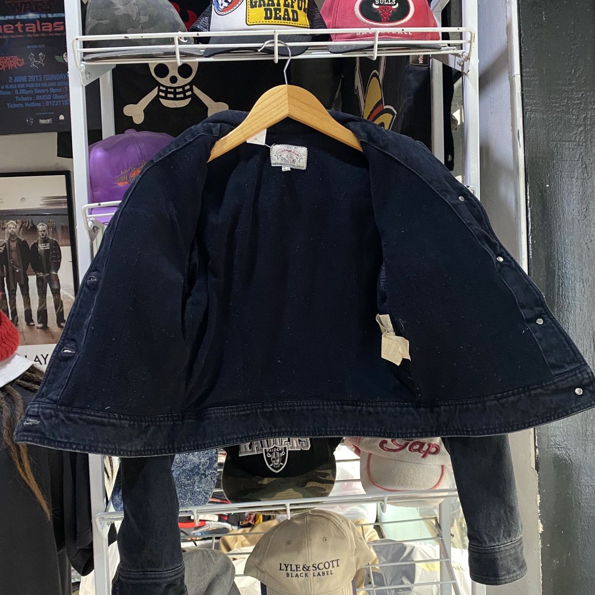Giorgio Armani Vintage Giorgio Armani Jeans Denim Jacket Sherpa size XS Size US XS / EU 42 / 0 - 3 Thumbnail