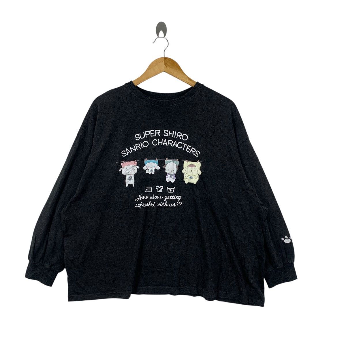 Other SUPER SHIRO CARTOON Sanrio Character Anime Sweatshirt Size 3XL / US 20-22 - 3 Thumbnail