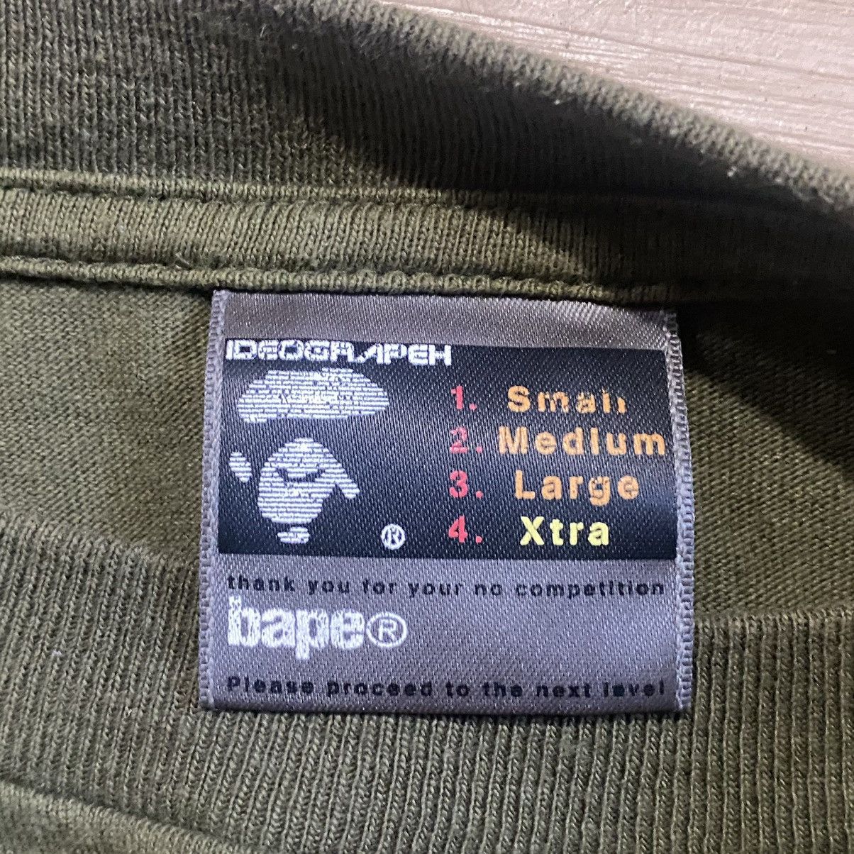 Bape VINTAGE IDEOGRAPEH BAPE BIG LOGO Size US XL / EU 56 / 4 - 4 Thumbnail