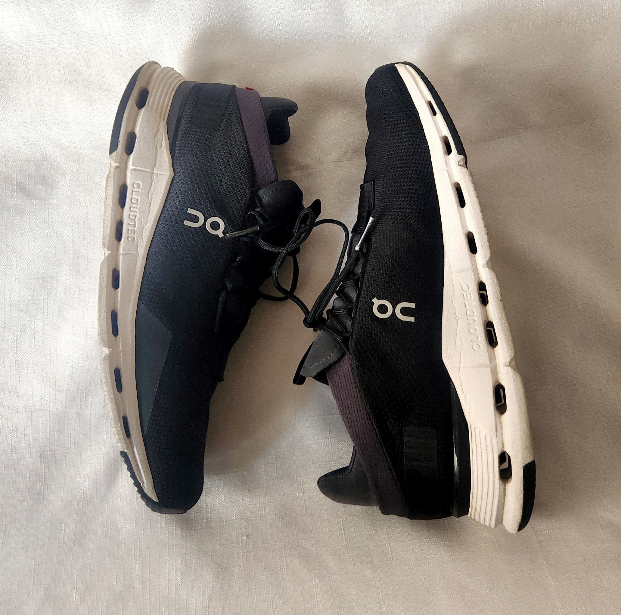 On On Cloudnova Running Shoes Black Gray and white Size 12.5 Size US 12.5 / EU 45-46 - 5 Thumbnail