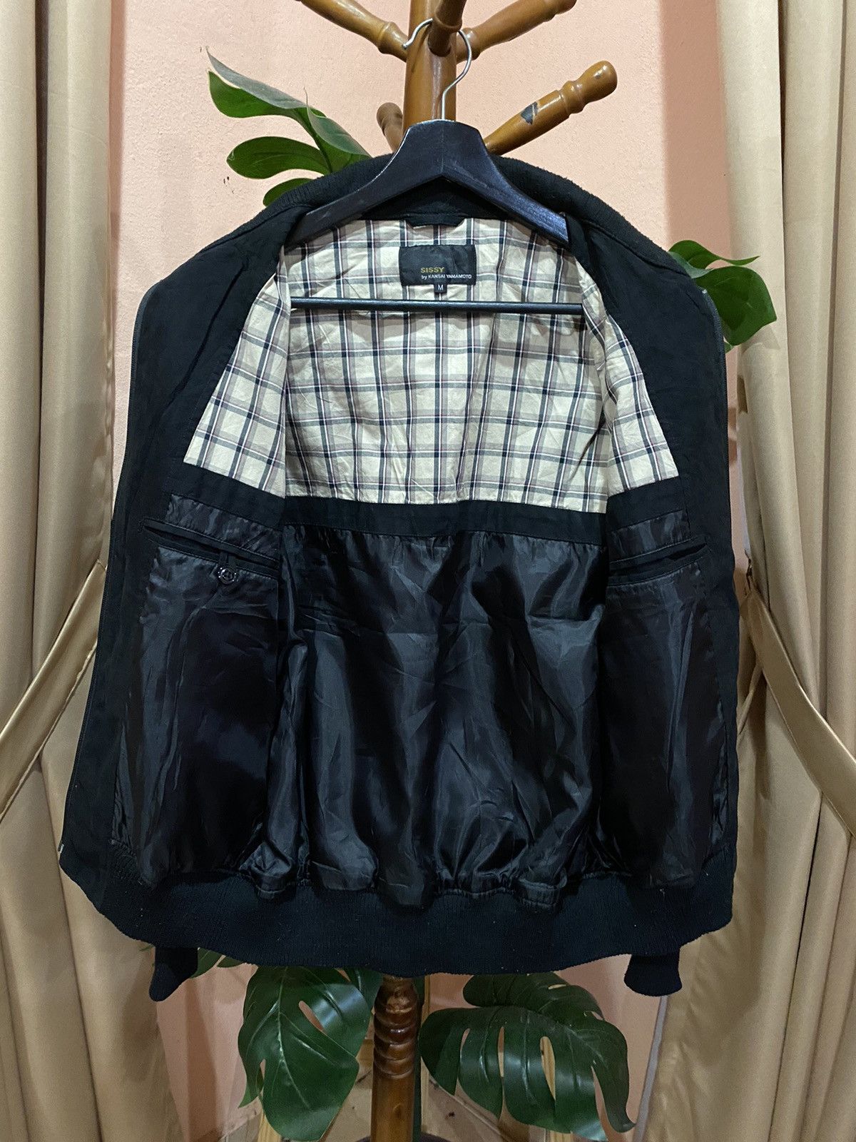 Kansai Yamamoto Vintage “Sissy by Kansai Yamamoto” Black Japanese Designer Size US M / EU 48-50 / 2 - 7 Thumbnail