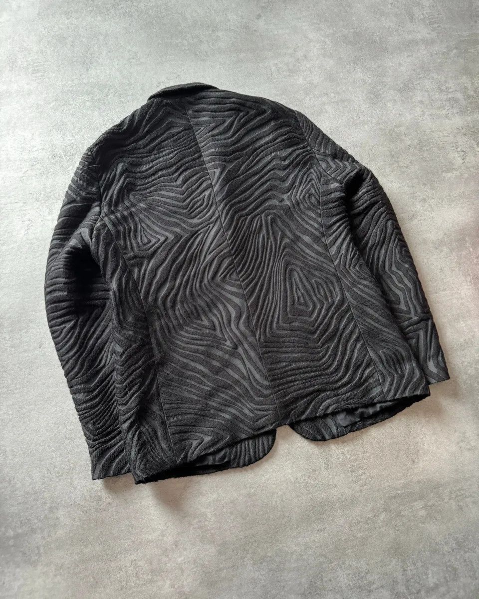 Emporio Armani AW2019 Emporio Armani Psychadelic Brut 3D Blazer Size 44R - 4 Thumbnail