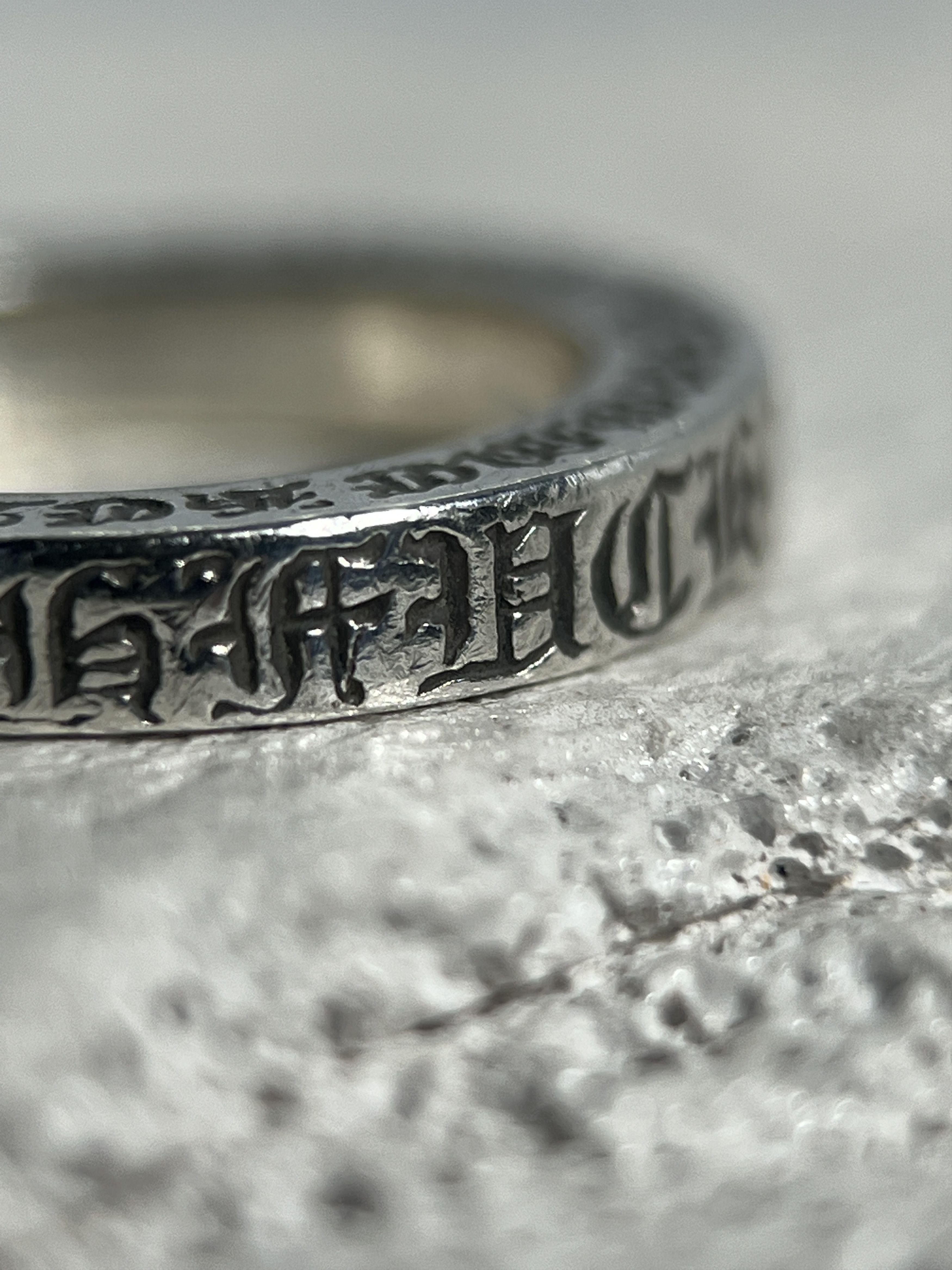 Chrome Hearts Chrome Hearts Spacer Ring Silver 2001 US4 47MM Size ONE SIZE - 18 Thumbnail