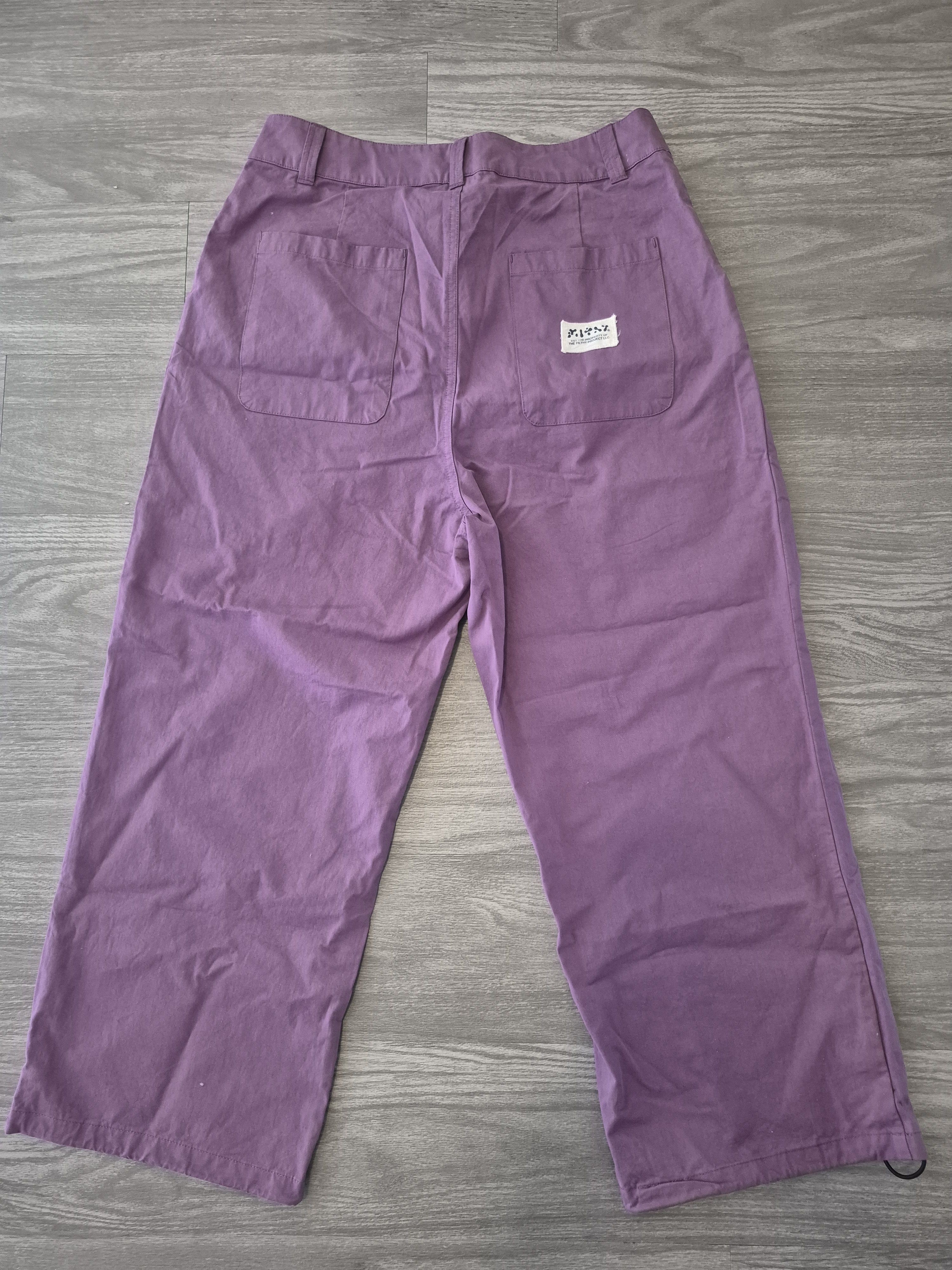 Other Very filthy shit lightweight trouser (plum) Size US 30 / EU 46 - 2 Thumbnail