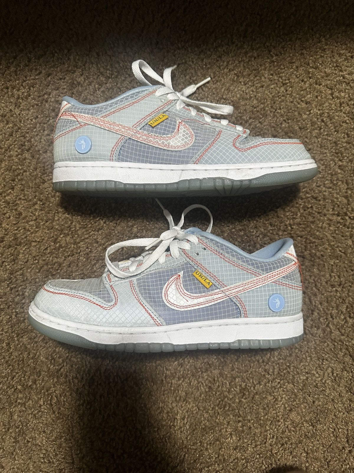 Nike × Vintage Nike Dunk Low Union Passport Pack Argon Size US 7.5 / EU 40-41 - 1 Thumbnail