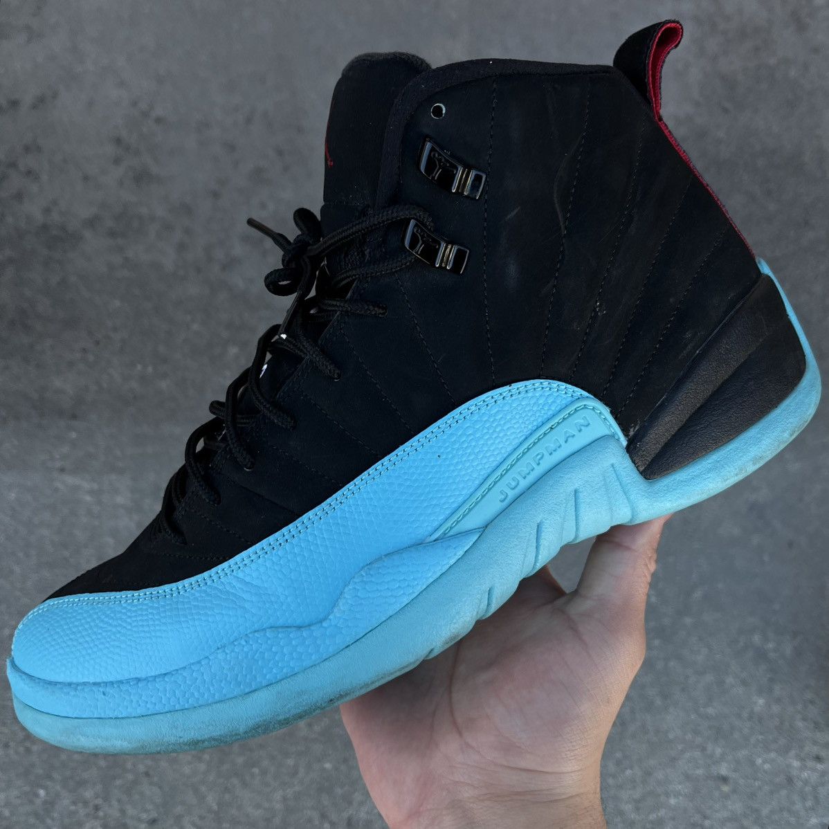 Jordan Brand × Nike VNDS 2013’ Jordan 12 Retro Gamma Blue Men’s Sz 10 Size US 10 / EU 43 - 6 Thumbnail