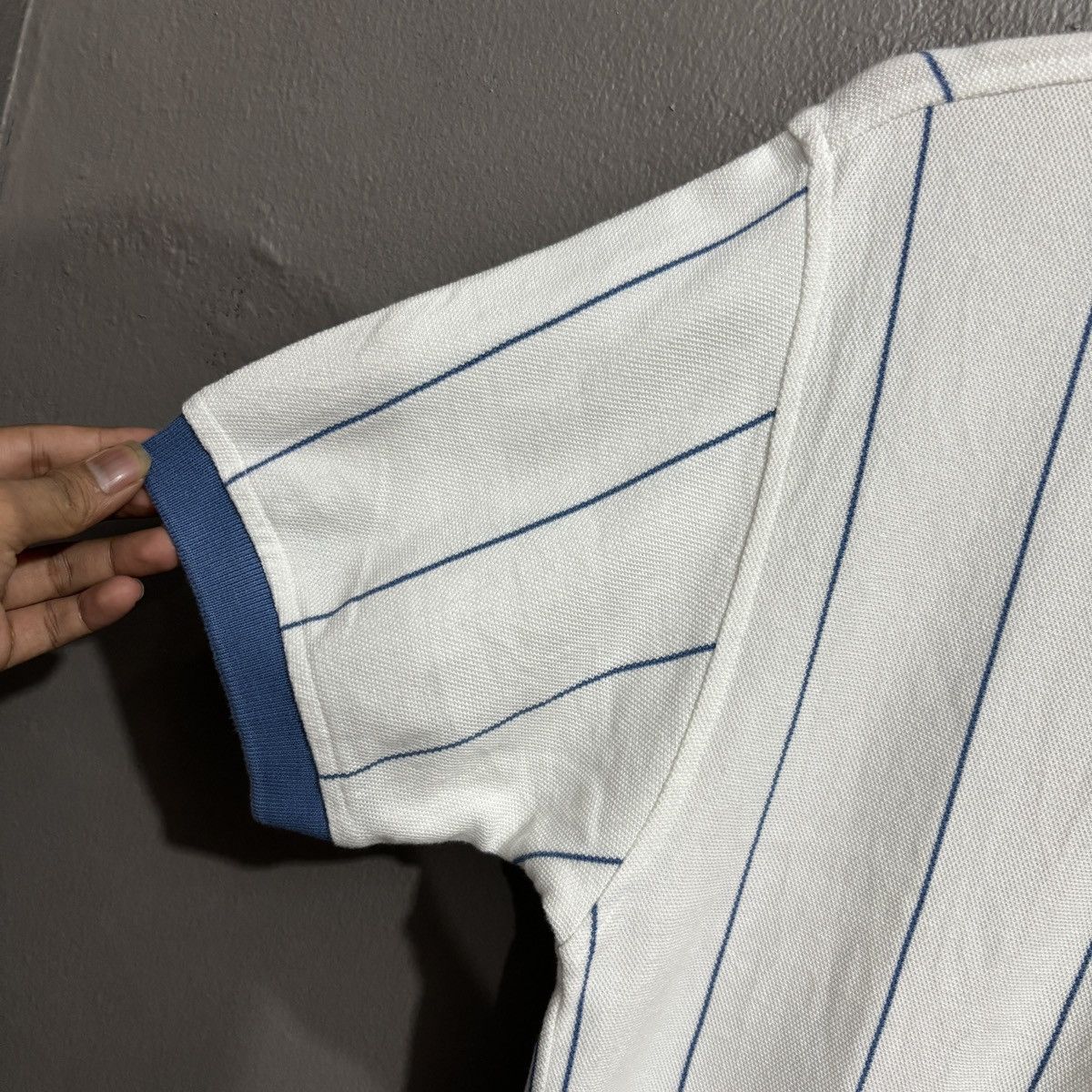 Yves Saint Laurent Vintage YSL Striped Polo Shirt Size US M / EU 48-50 / 2 - 5 Thumbnail