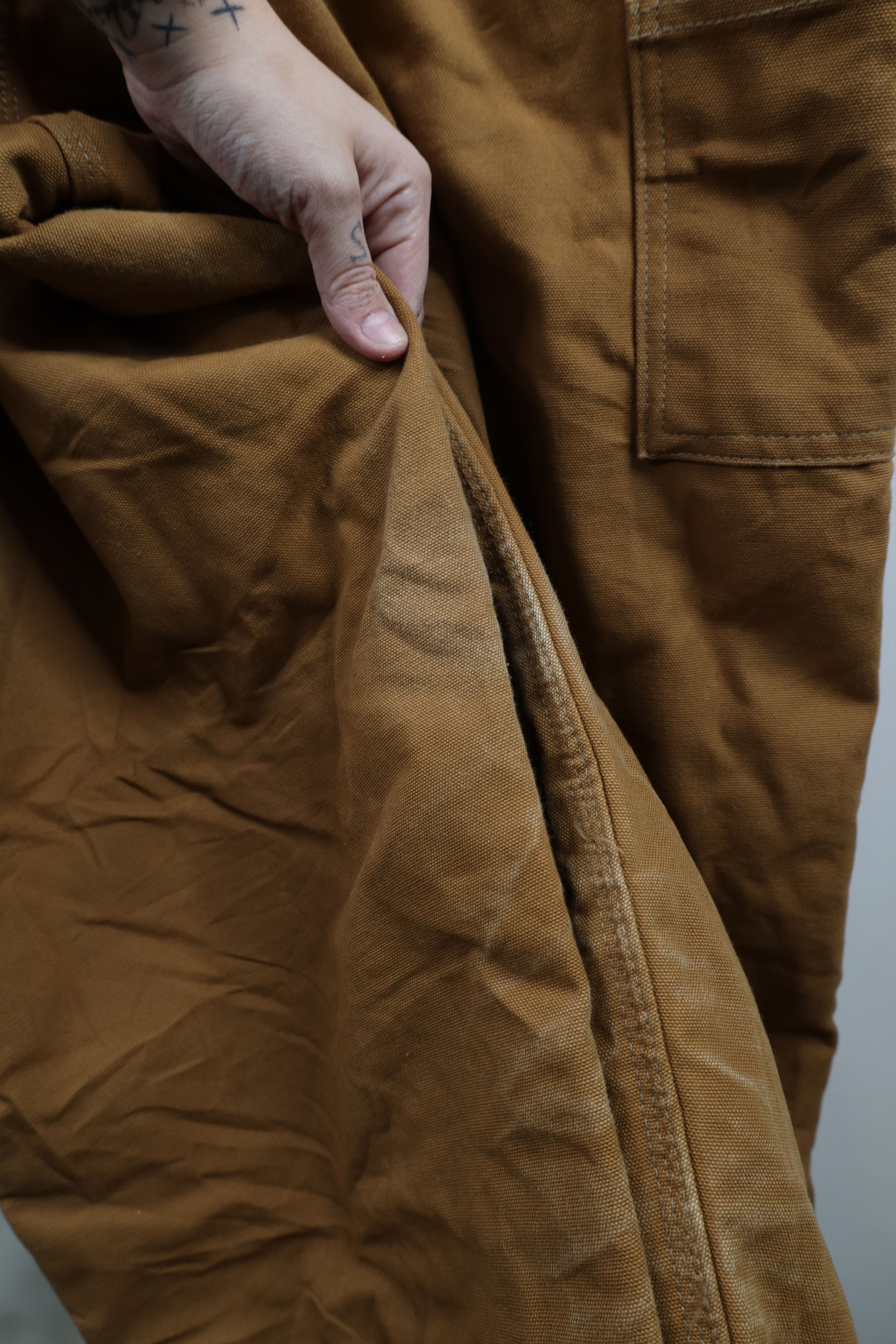 Carhartt Vintage Y2K 2003 Carhartt Distressed Quilted Overalls Size US 44 / EU 60 - 16 Thumbnail