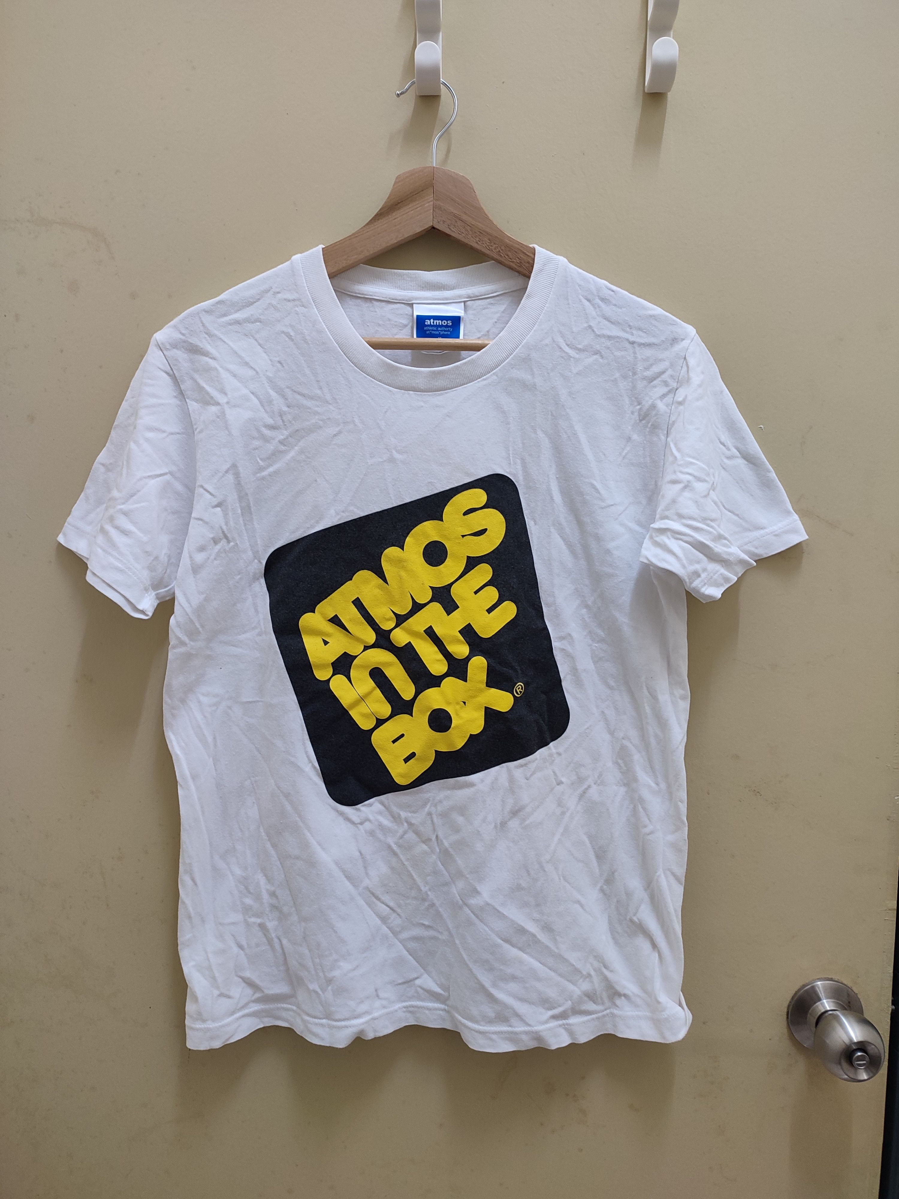 atmos 💥Rare💥 Atmos In The Box White Tees Size US M / EU 48-50 / 2 - 1 Thumbnail