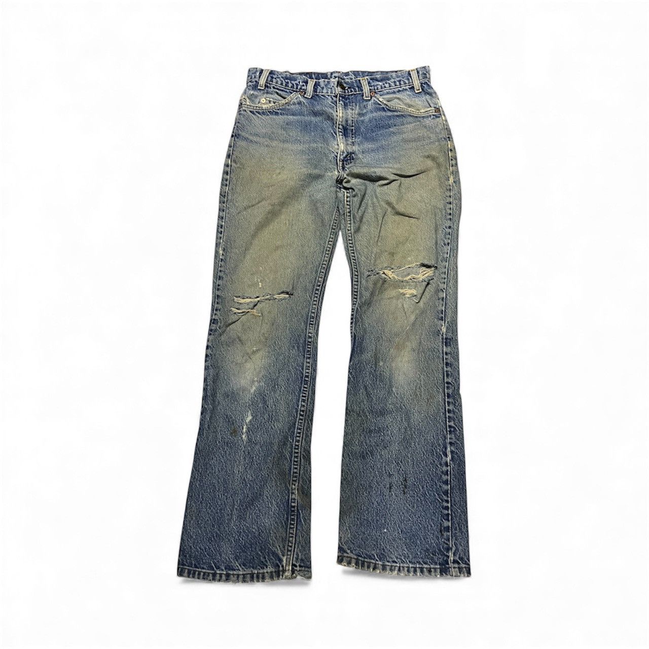 Levi's Vintage Clothing Vintage USA LEVIS 517 80’s blue jeans orange tag Size US 33 - 1 Thumbnail