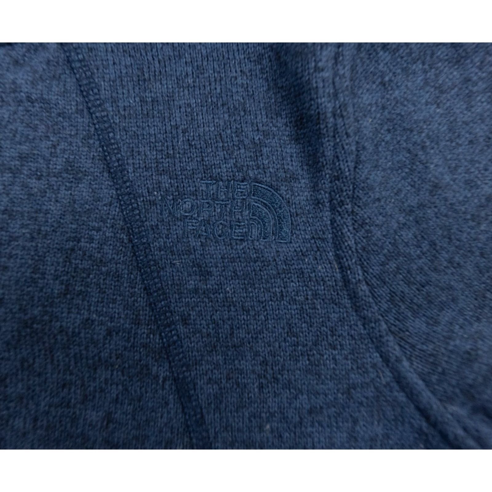 The North Face The North Face Women's Jacket Small Blue Fleece Full Zip Casual Outdoor Logo Embroidered Womens Size S / US 4 / IT 40 - 4 Thumbnail